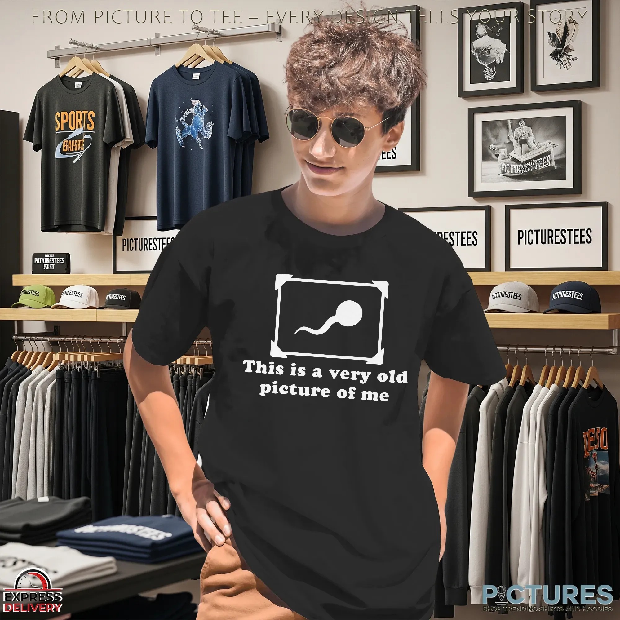 This Is A Very Old Picture Of Me Meme T Shirt