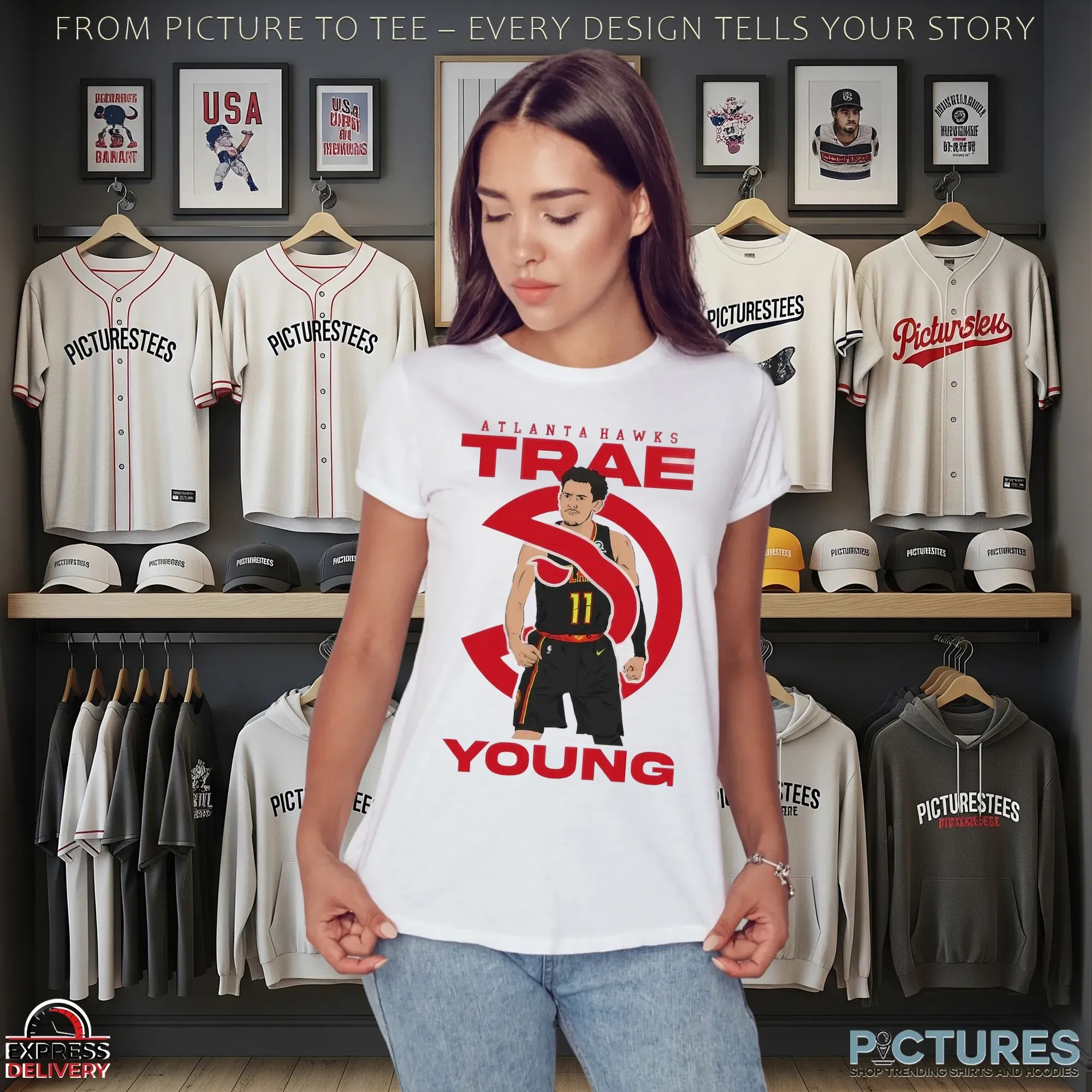 Trae Young Ice Cold Trae Atlanta Hawks T Shirt