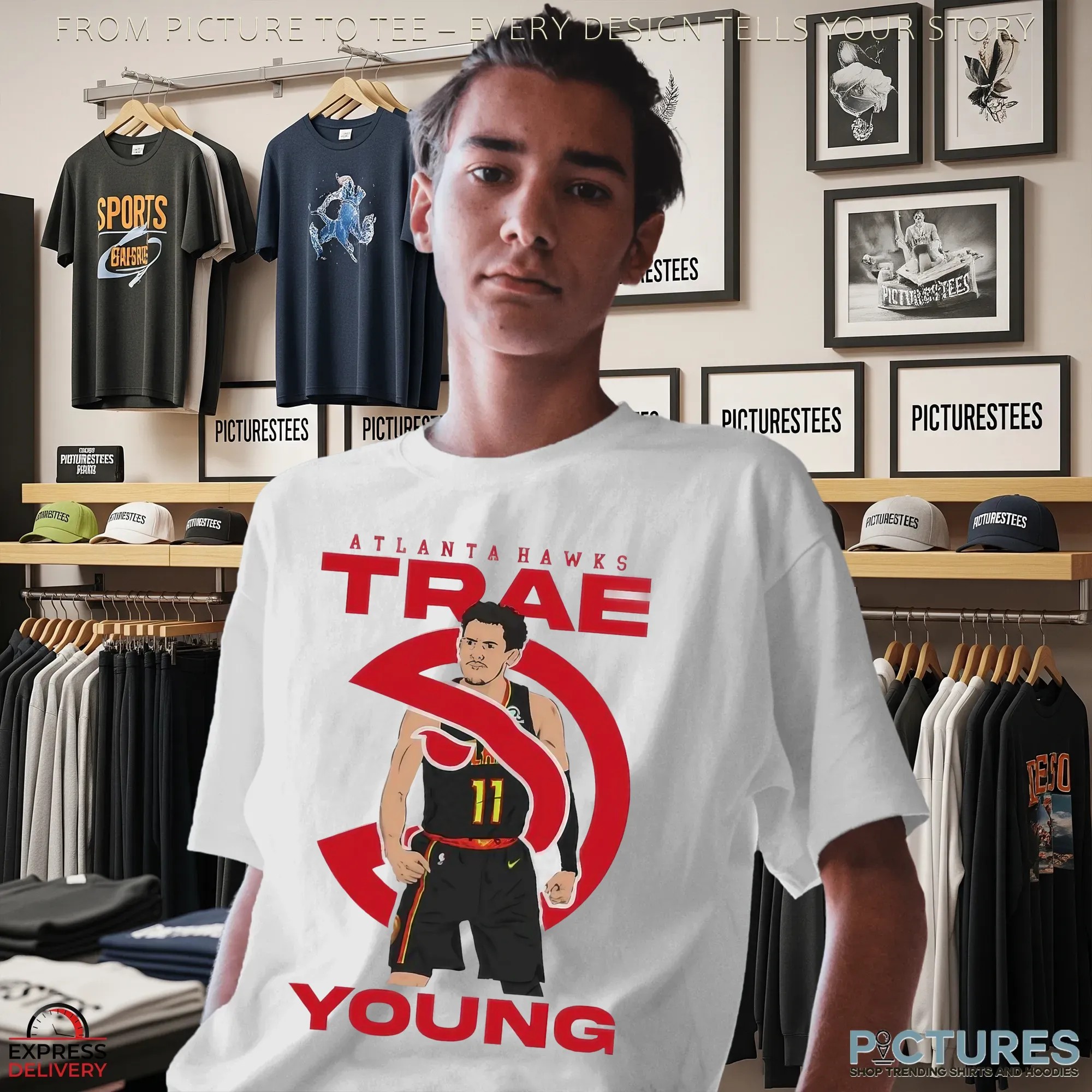 Trae Young Ice Cold Trae Atlanta Hawks T Shirt Trae Young Ice Cold Trae Atlanta Hawks T Shirt