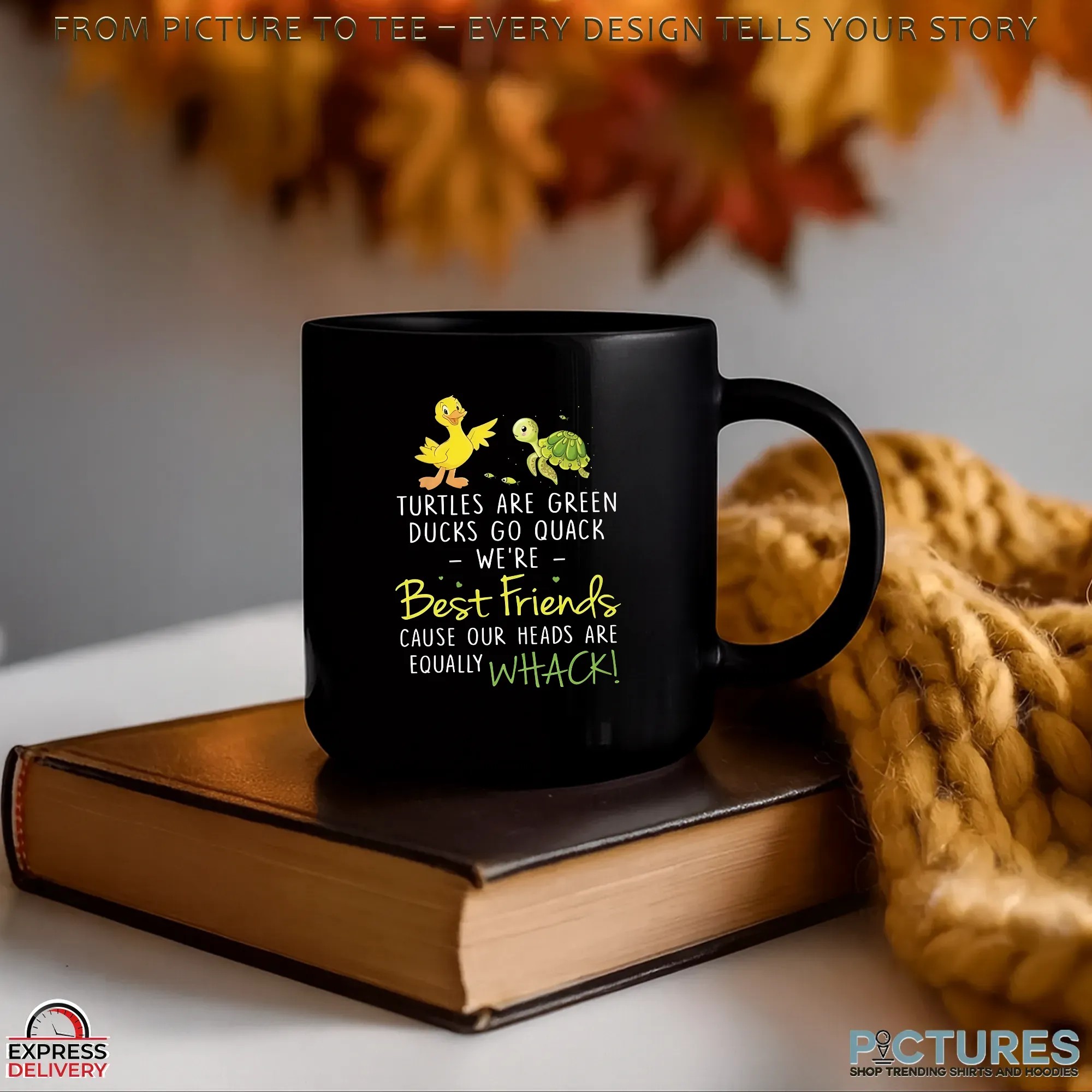 Turtles Are Green Ducks Go Quack We're Best Friends Cause Our Heads Are Equally Whack T Shirt
