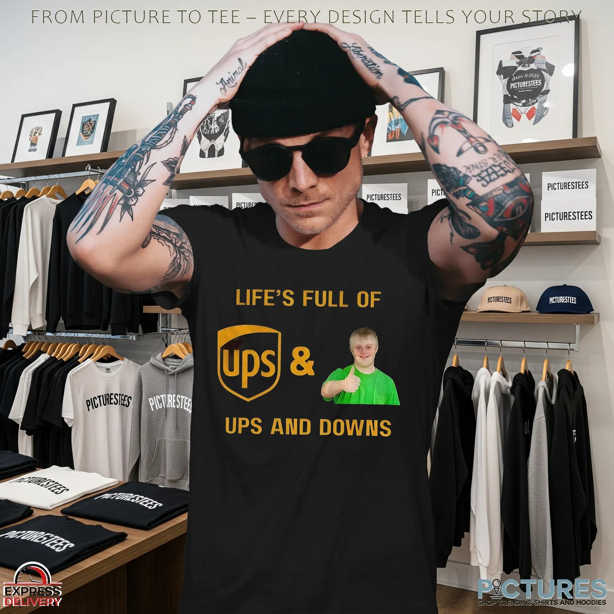 UPS Life’s Full Of Ups And Downs T Shirt UPS Life’s Full Of Ups And Downs T Shirt