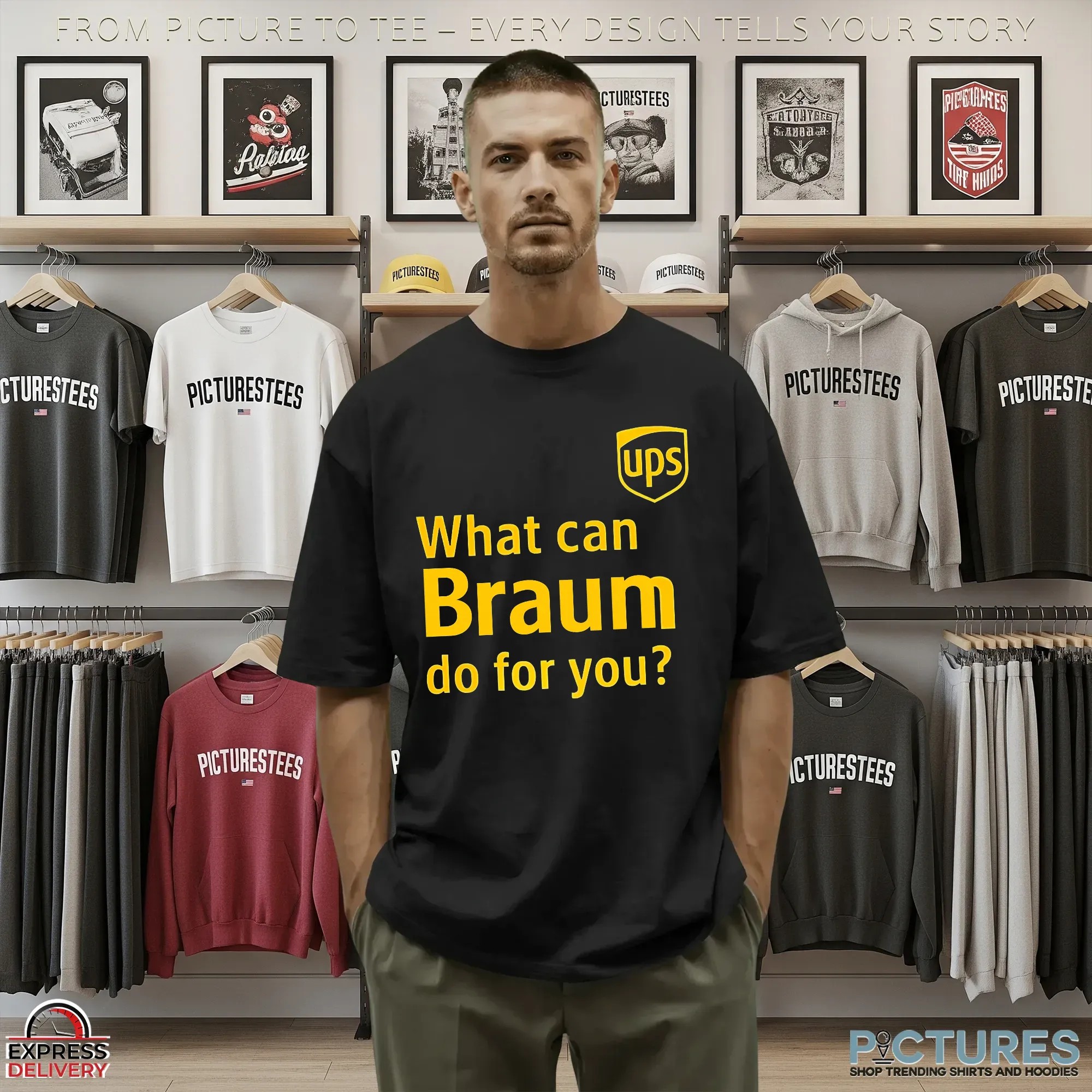 Ups What Can Braun Do For You Denver Nuggets T Shirt