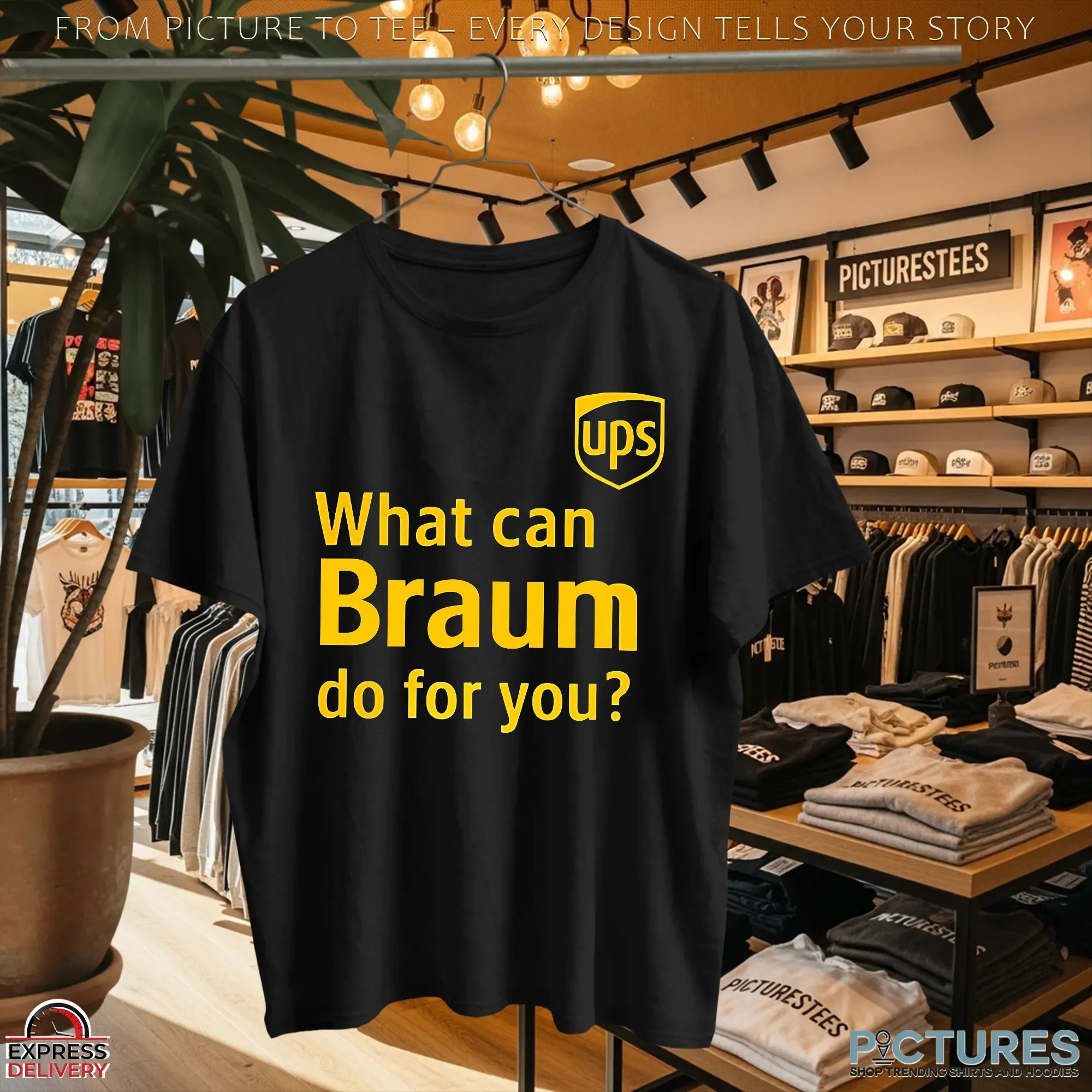 Ups What Can Braun Do For You Denver Nuggets T Shirt Ups What Can Braun Do For You Denver Nuggets T Shirt