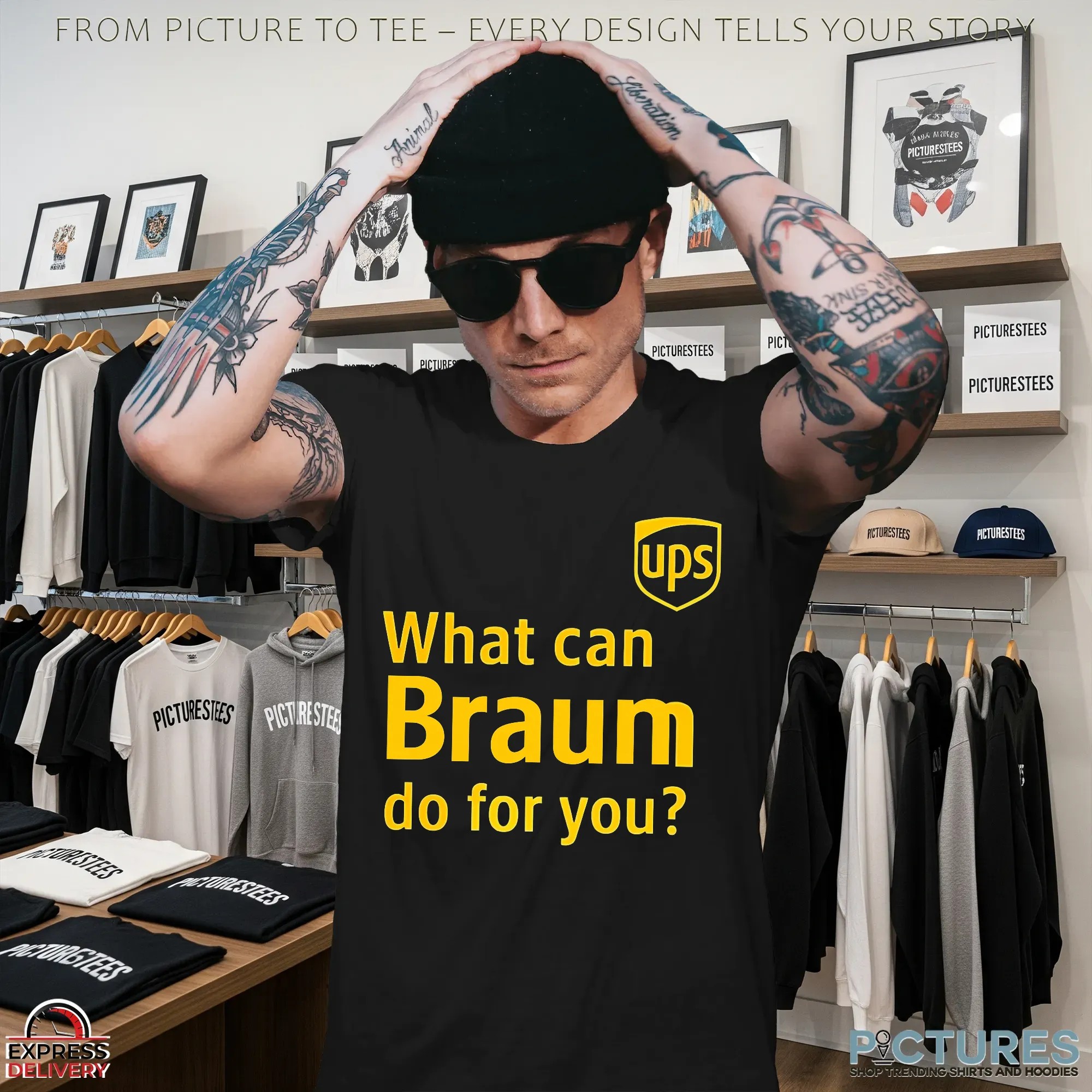 Ups What Can Braun Do For You Denver Nuggets T Shirt Ups What Can Braun Do For You Denver Nuggets T Shirt