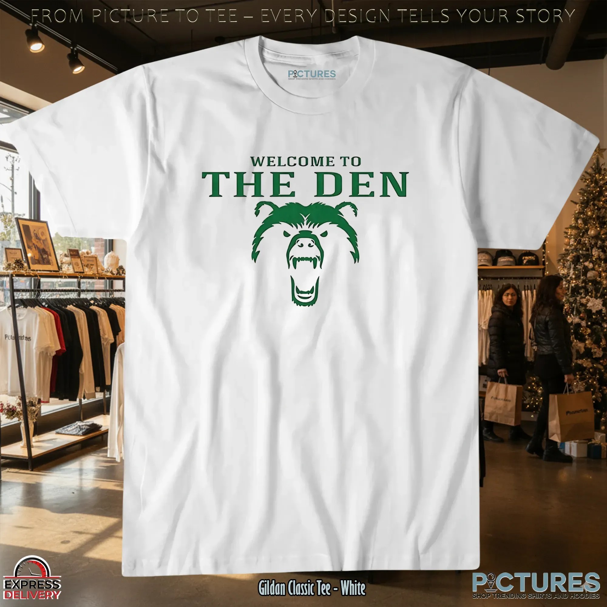 Welcome To The Den Parkside Men's Basketball T Shirt