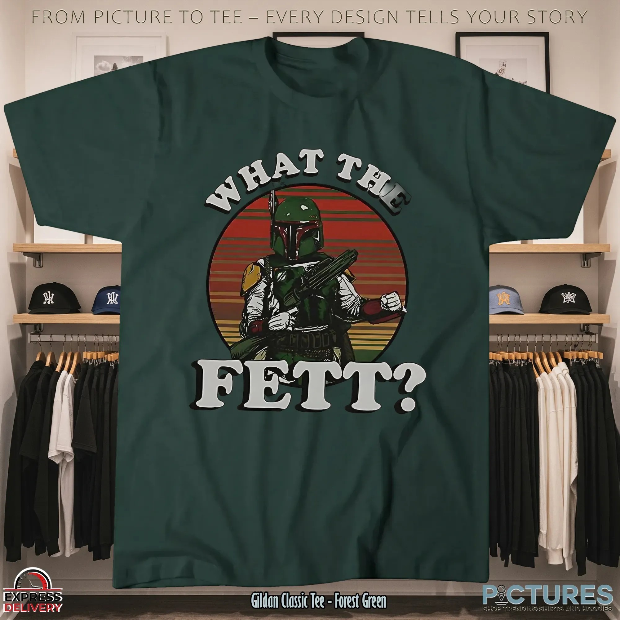 What The Fett Star Wars Graphic T Shirt