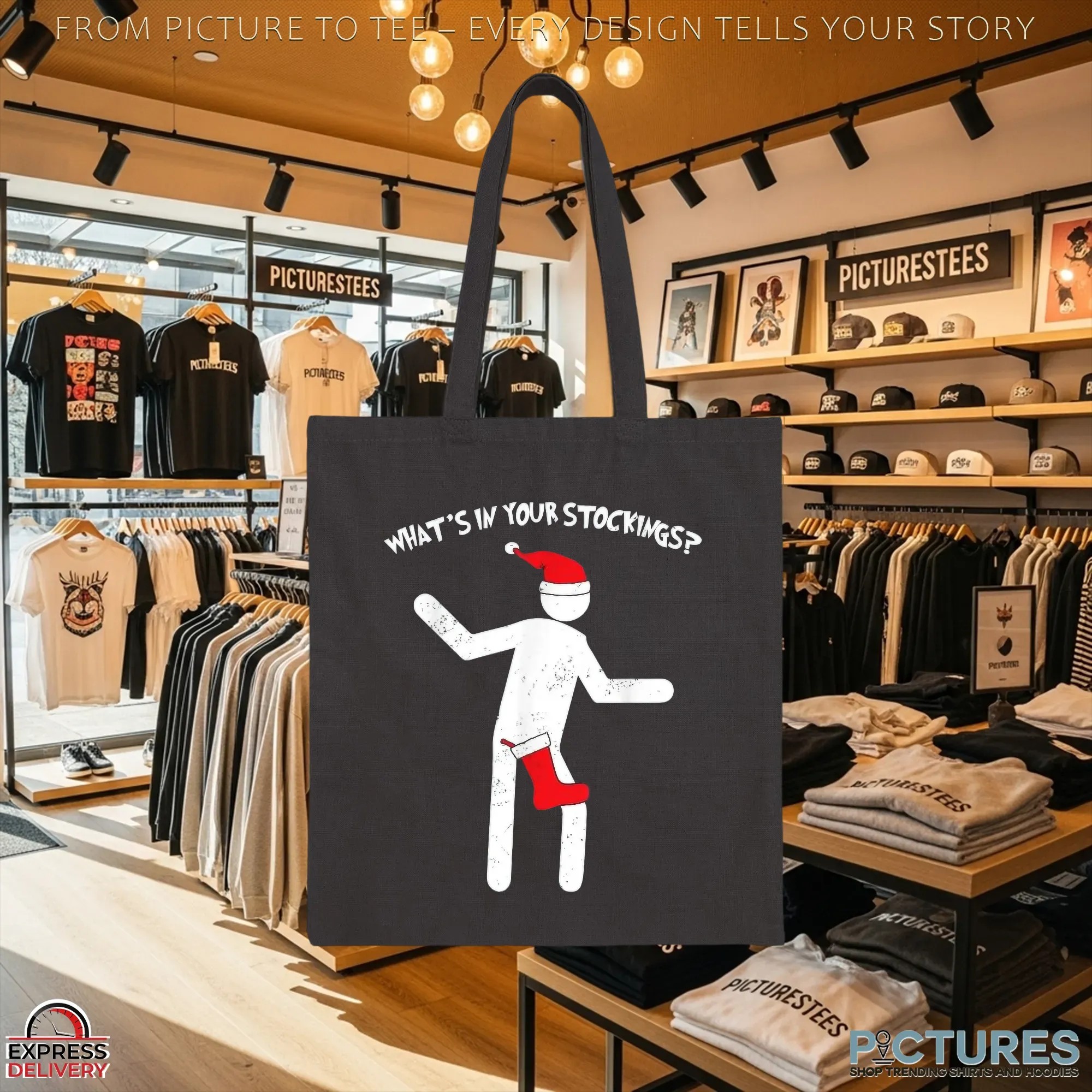 What's In Your Stocking Funny Naughty Christmas T Shirt What's In Your Stocking Funny Naughty Christmas T Shirt