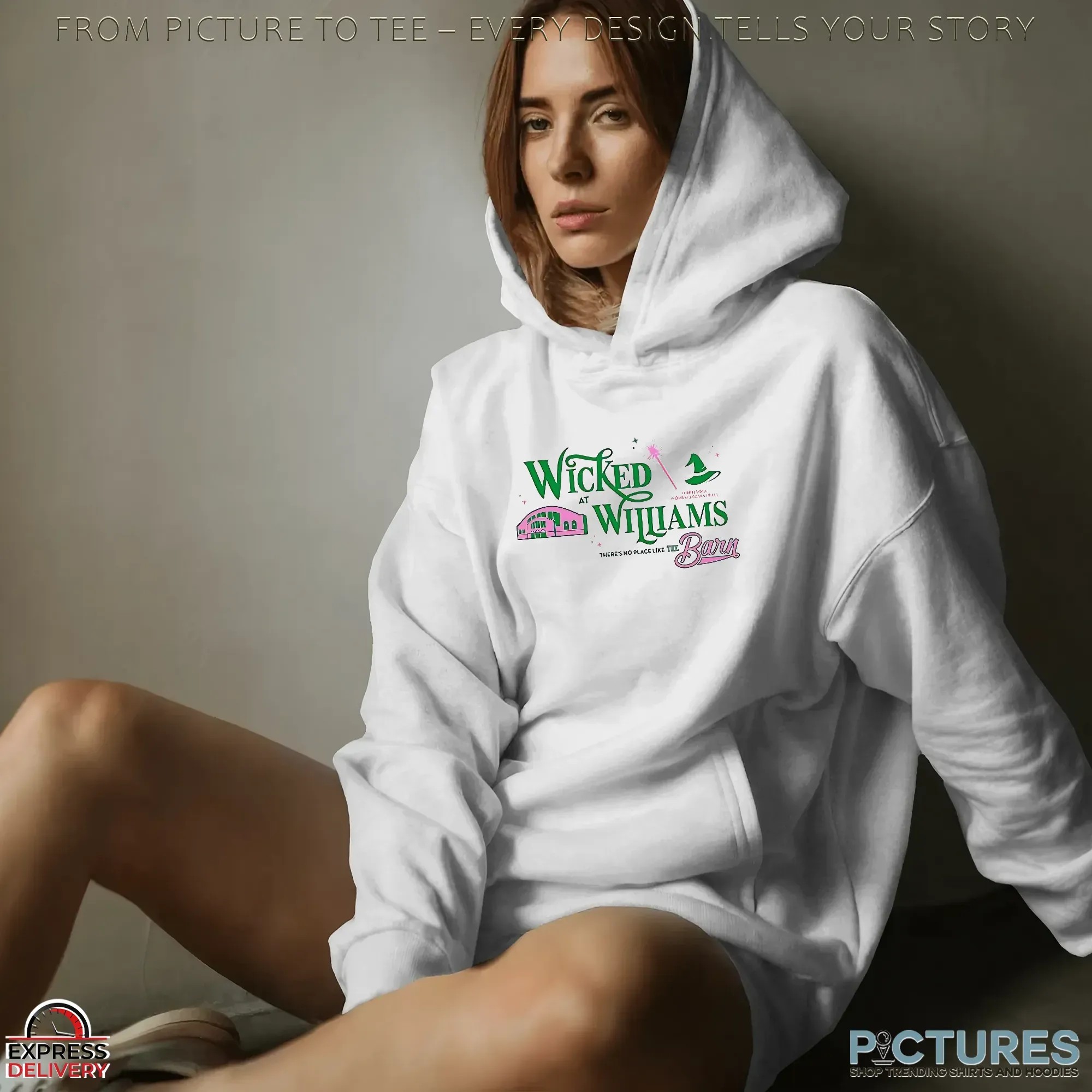 Wicked At Williams There's No Place The Barn Christmas T Shirt