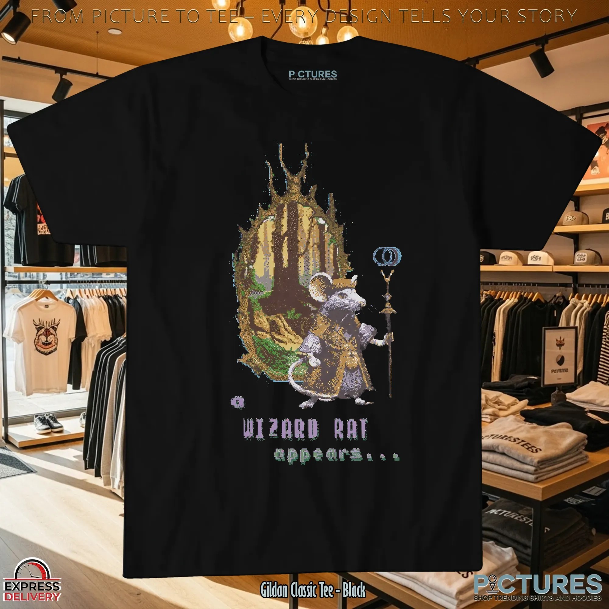 Wizard Rat Appears T Shirt