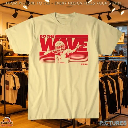 Kansas City Chiefs Football Xavier Worthy Do The Wave T Shirt