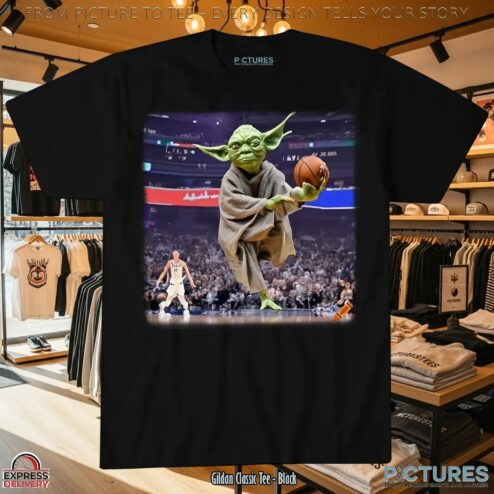 Yoda Dunking In An Nba Game T Shirt