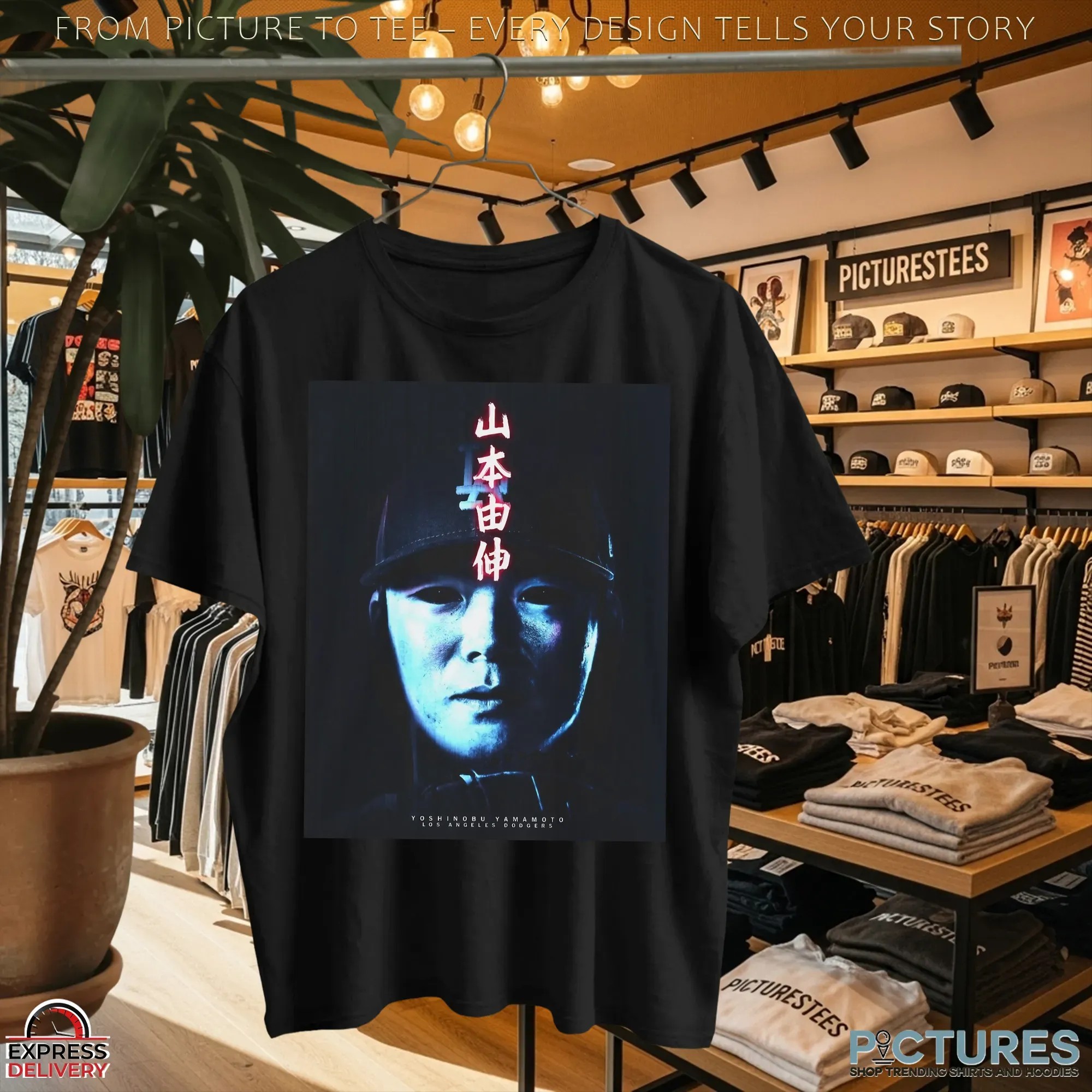 Yoshinobu Yamamoto MVP Los Angeles Dodgers World Series Champions 2025 Face T Shirt Yoshinobu Yamamoto MVP Los Angeles Dodgers World Series Champions 2025 Face T Shirt