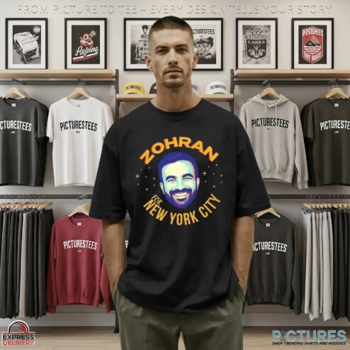 Zohran Mamdani For New York City Big Head T Shirt