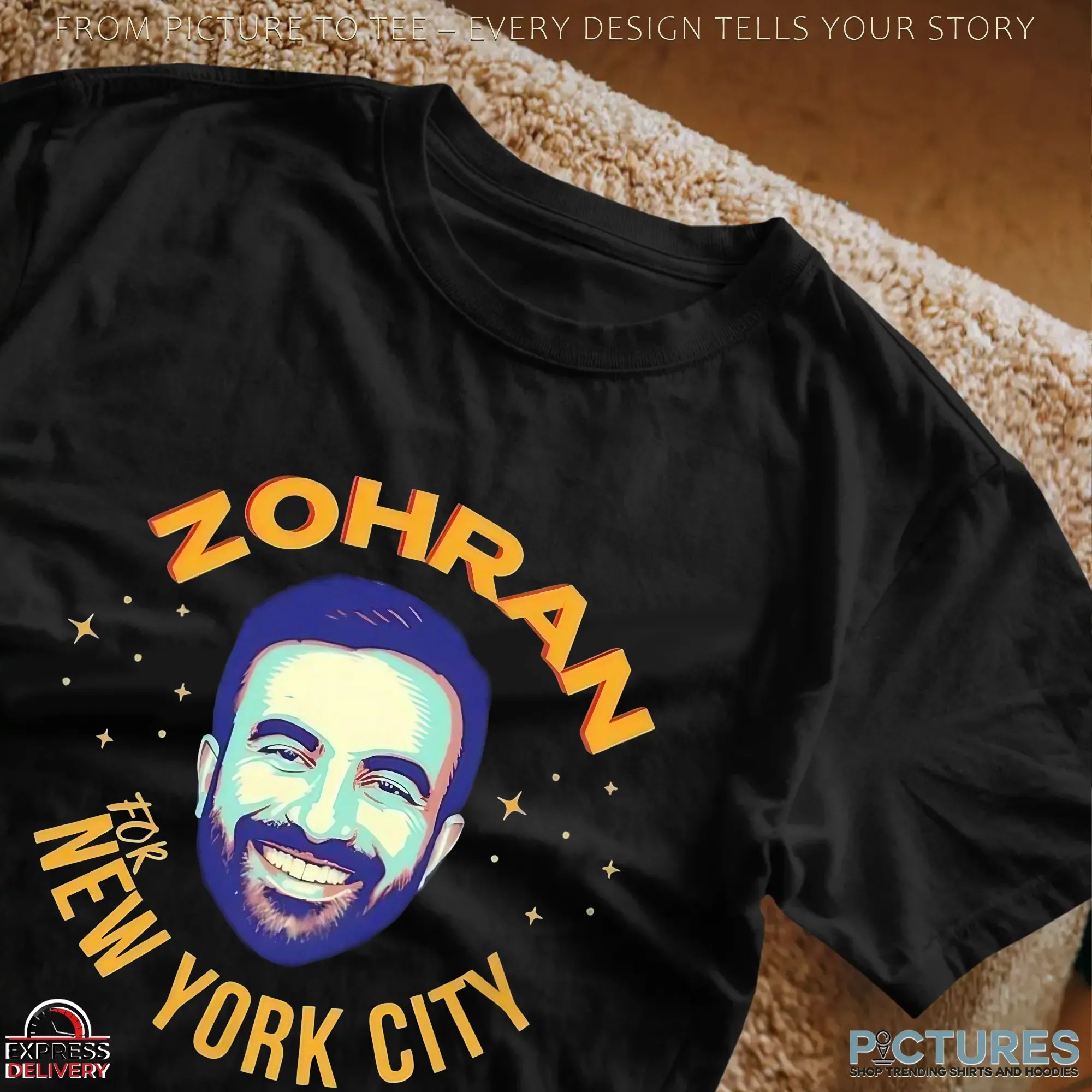 Zohran Mamdani For New York City Big Head T Shirt