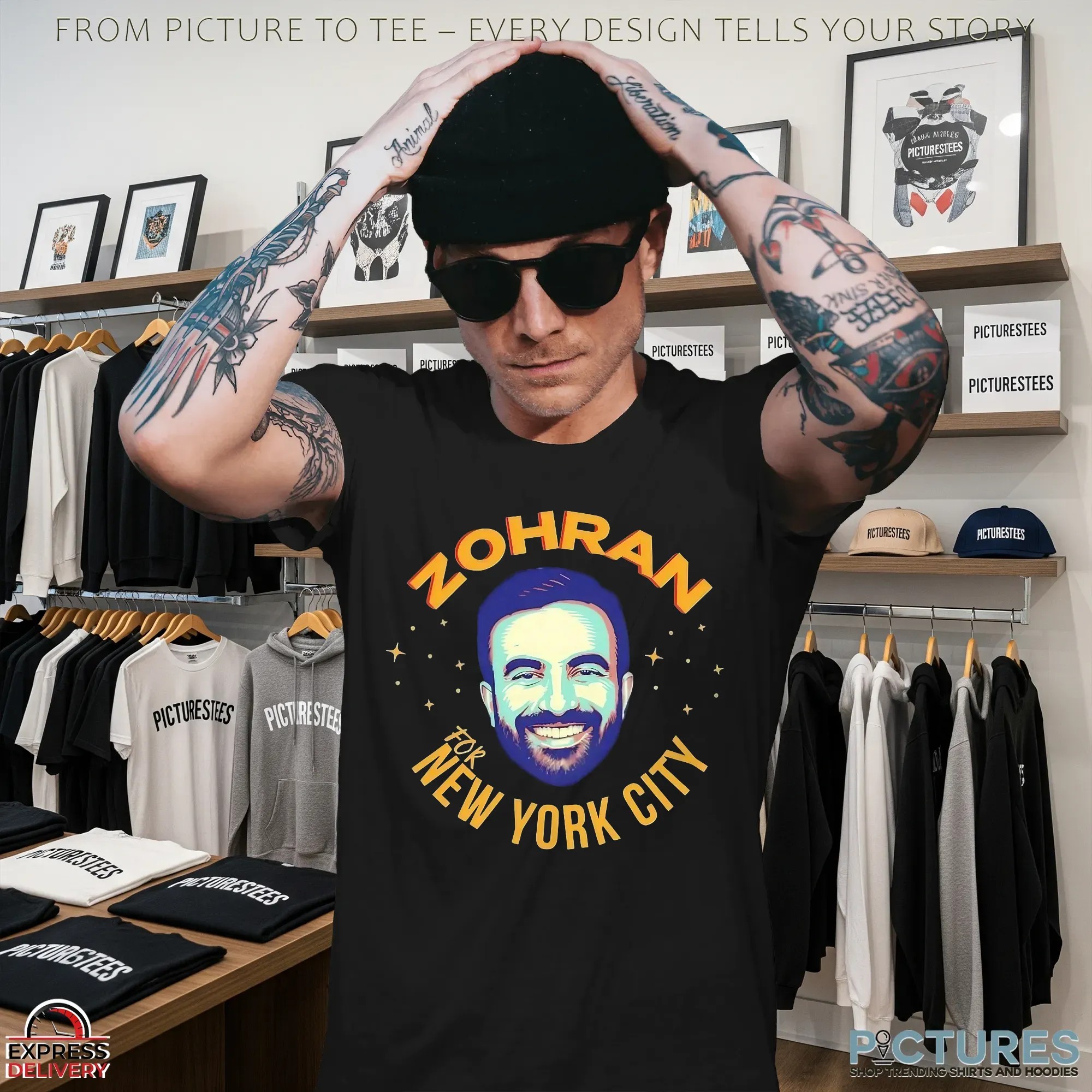 Zohran Mamdani For New York City Big Head T Shirt