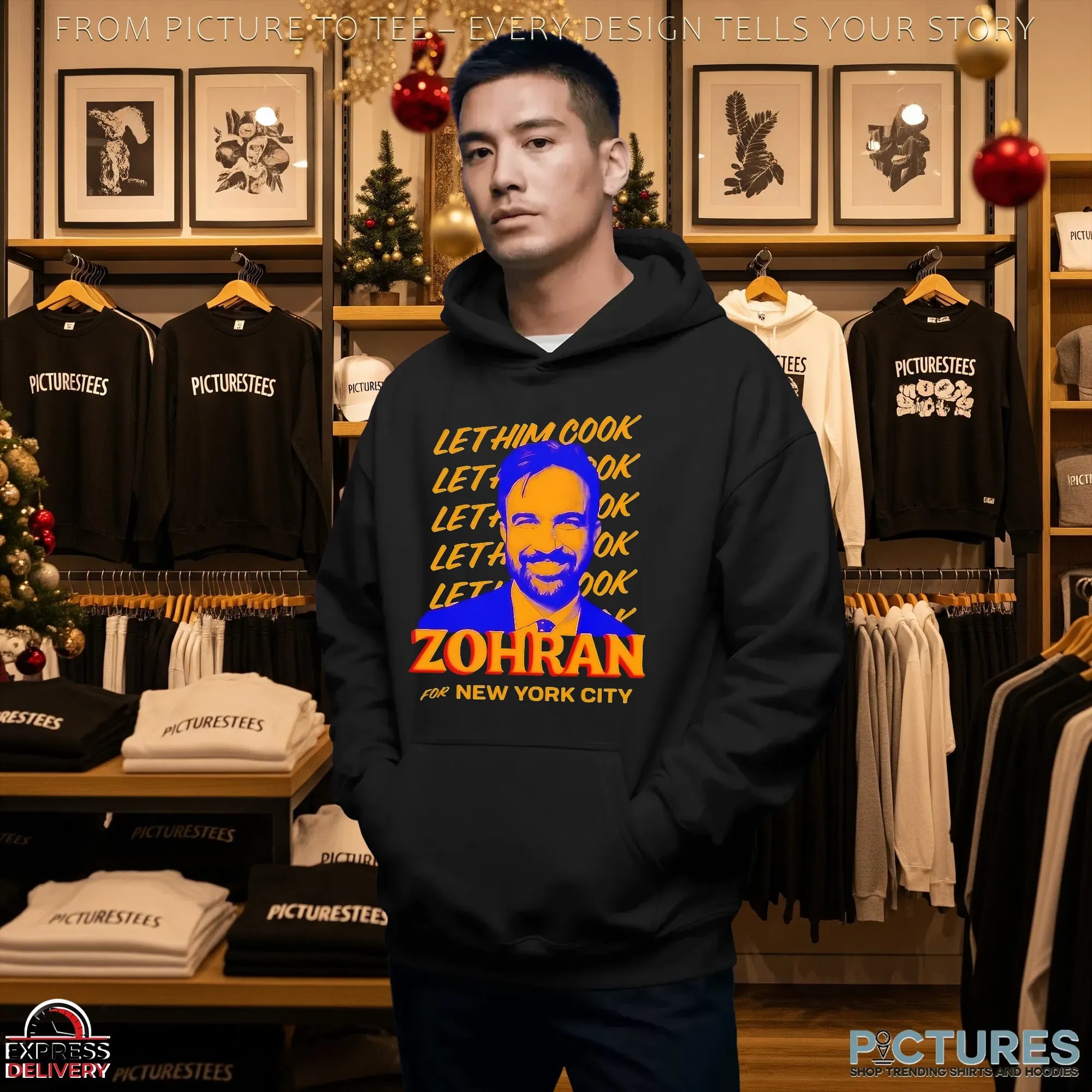 Zohran Mamdani For New York City Let Him Cook Graphic T Shirt