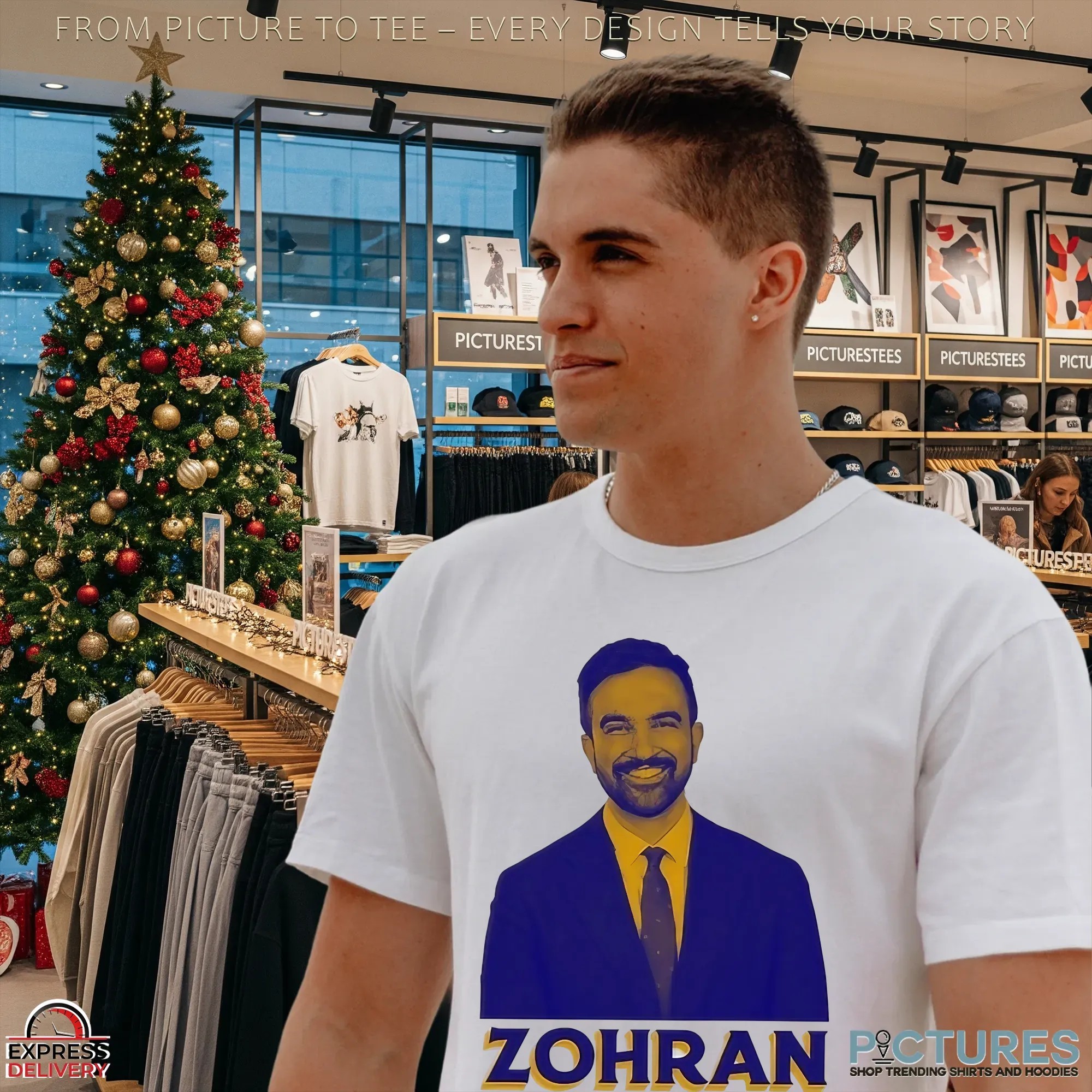 Zohran Mamdani For New York City Portrait T Shirt