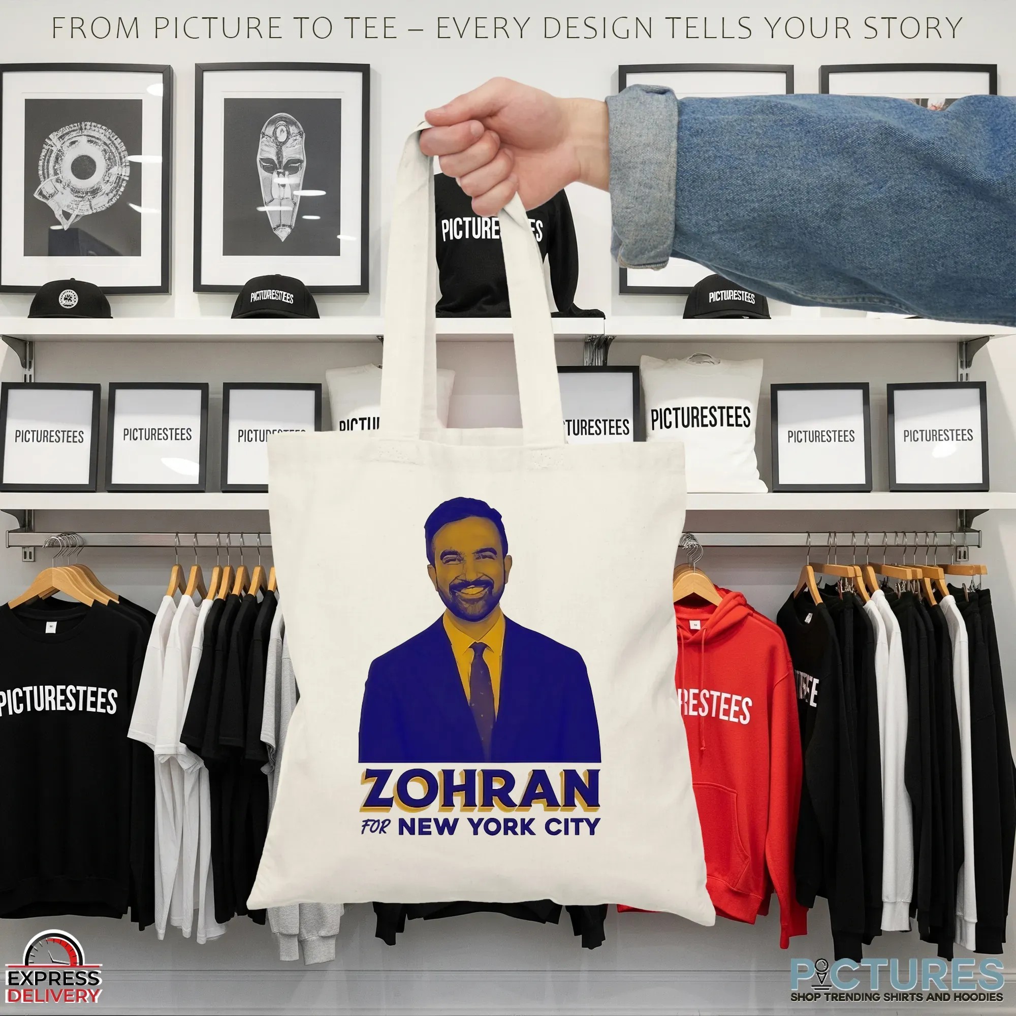 Zohran Mamdani For New York City Portrait T Shirt