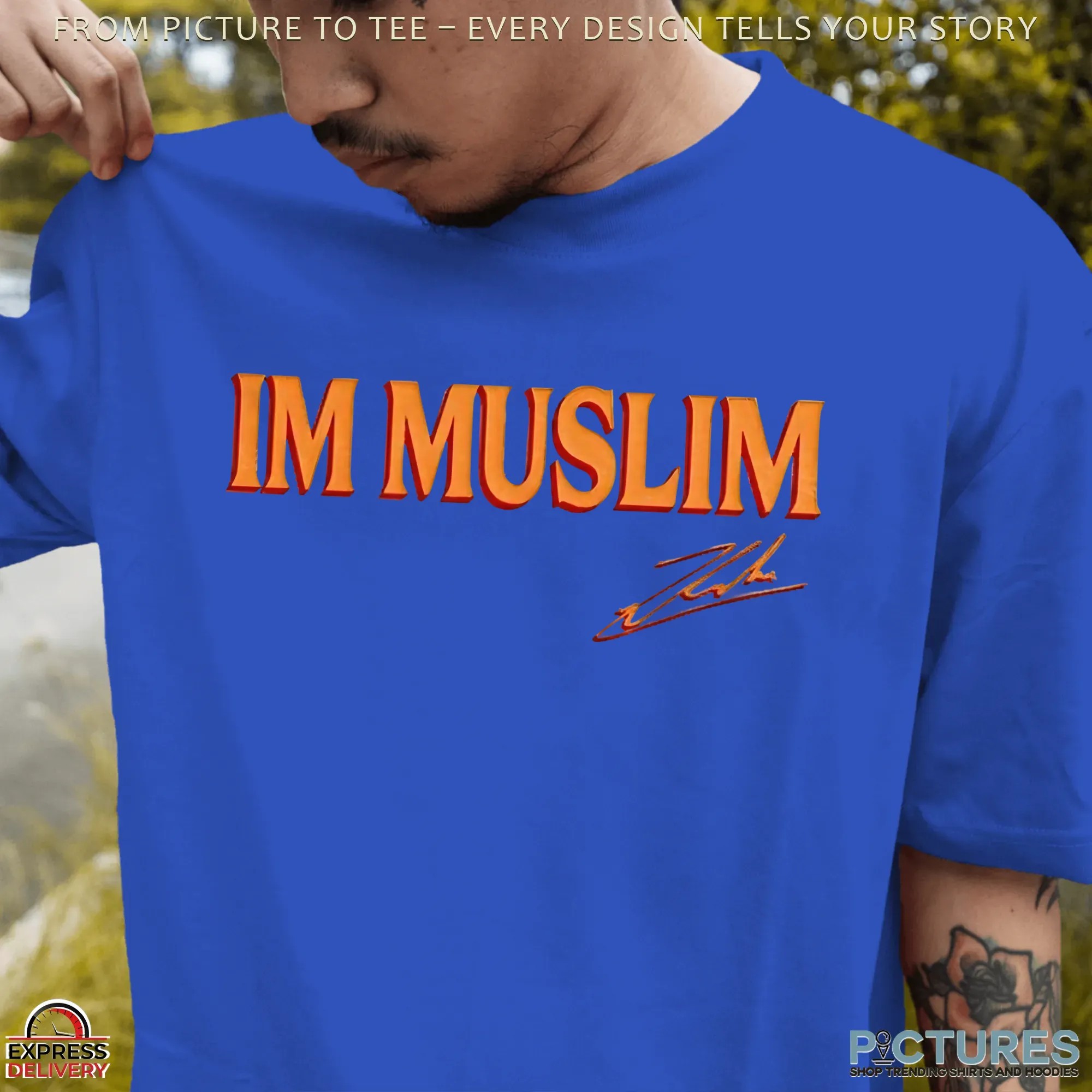 Zohran Mamdani Im Muslim Protest Liberal Democracy Signature T Shirt