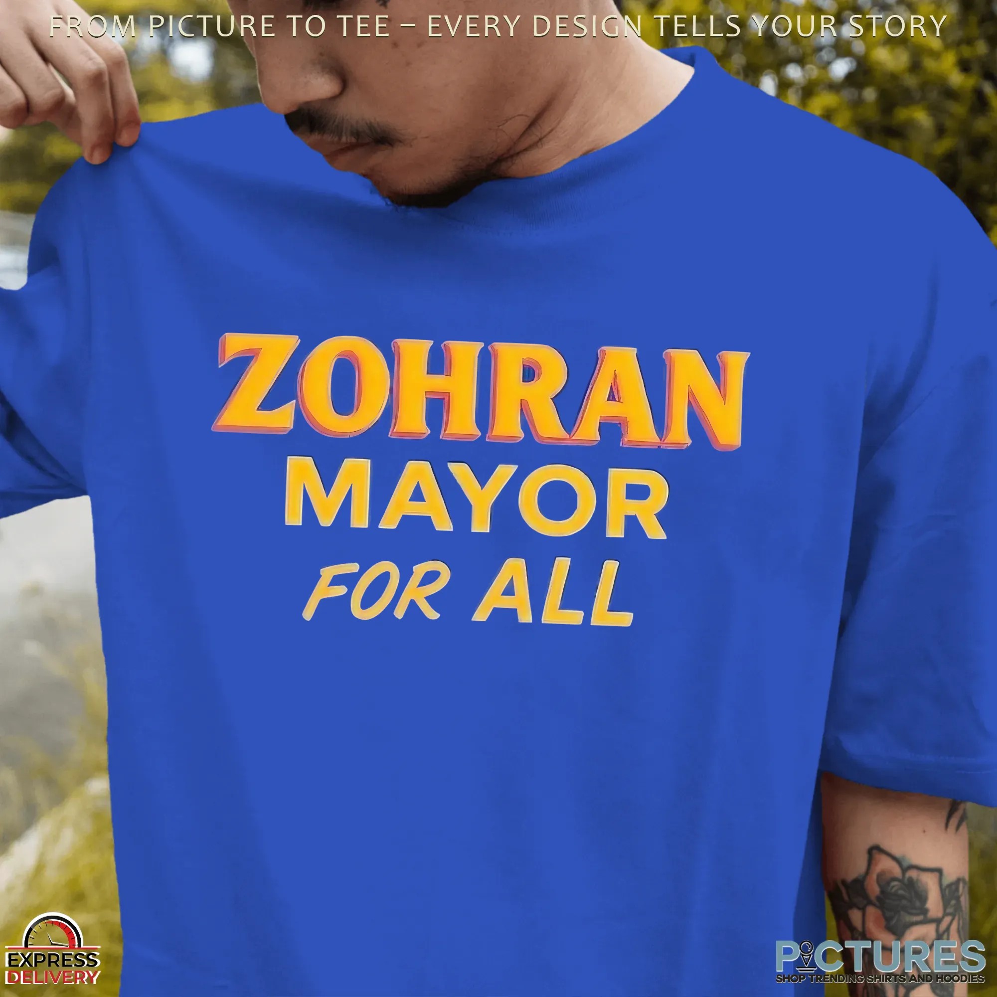 Zohran Mamdani Mayor For All Parody T Shirt