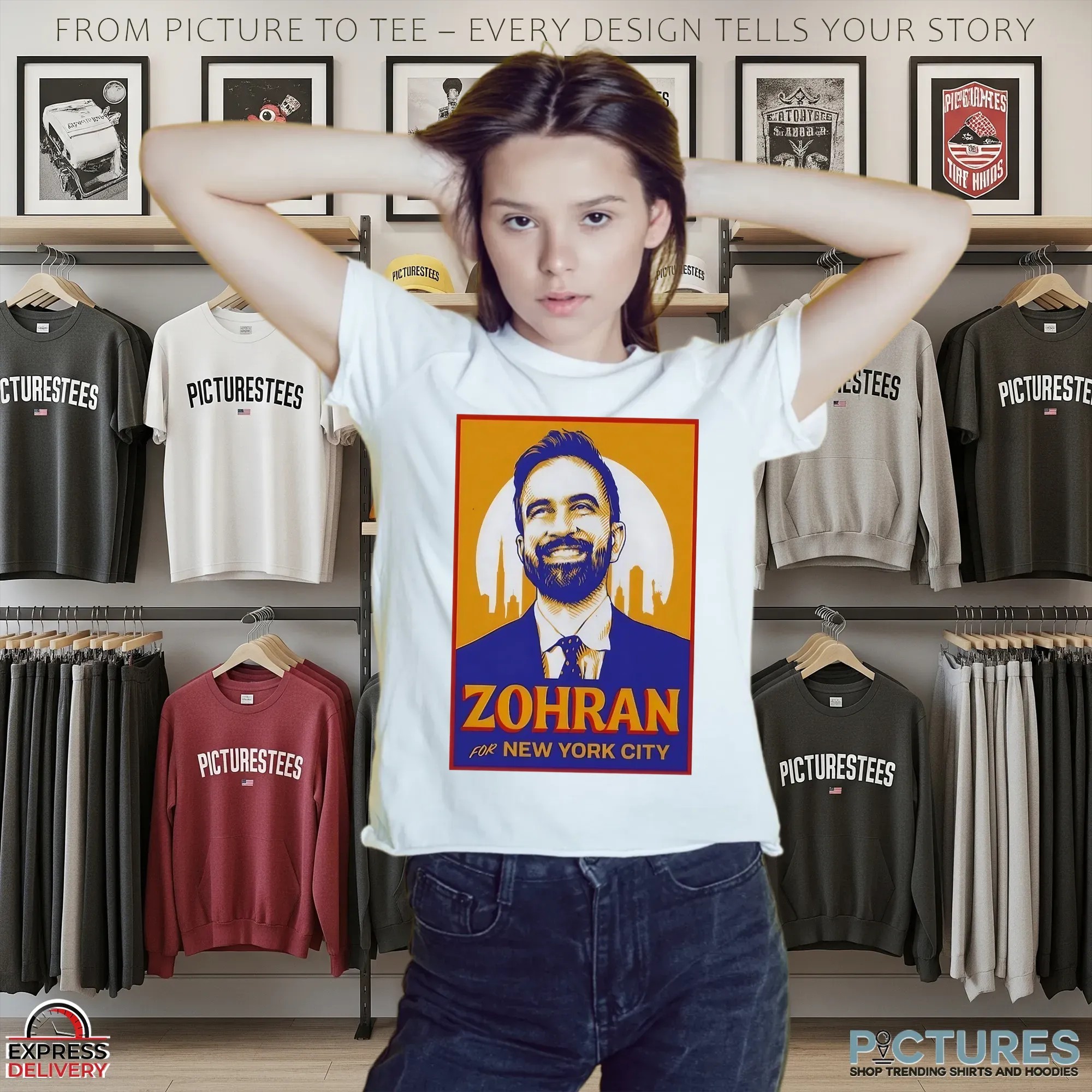Zohran Mamdani Mayor For New York City Poster T Shirt
