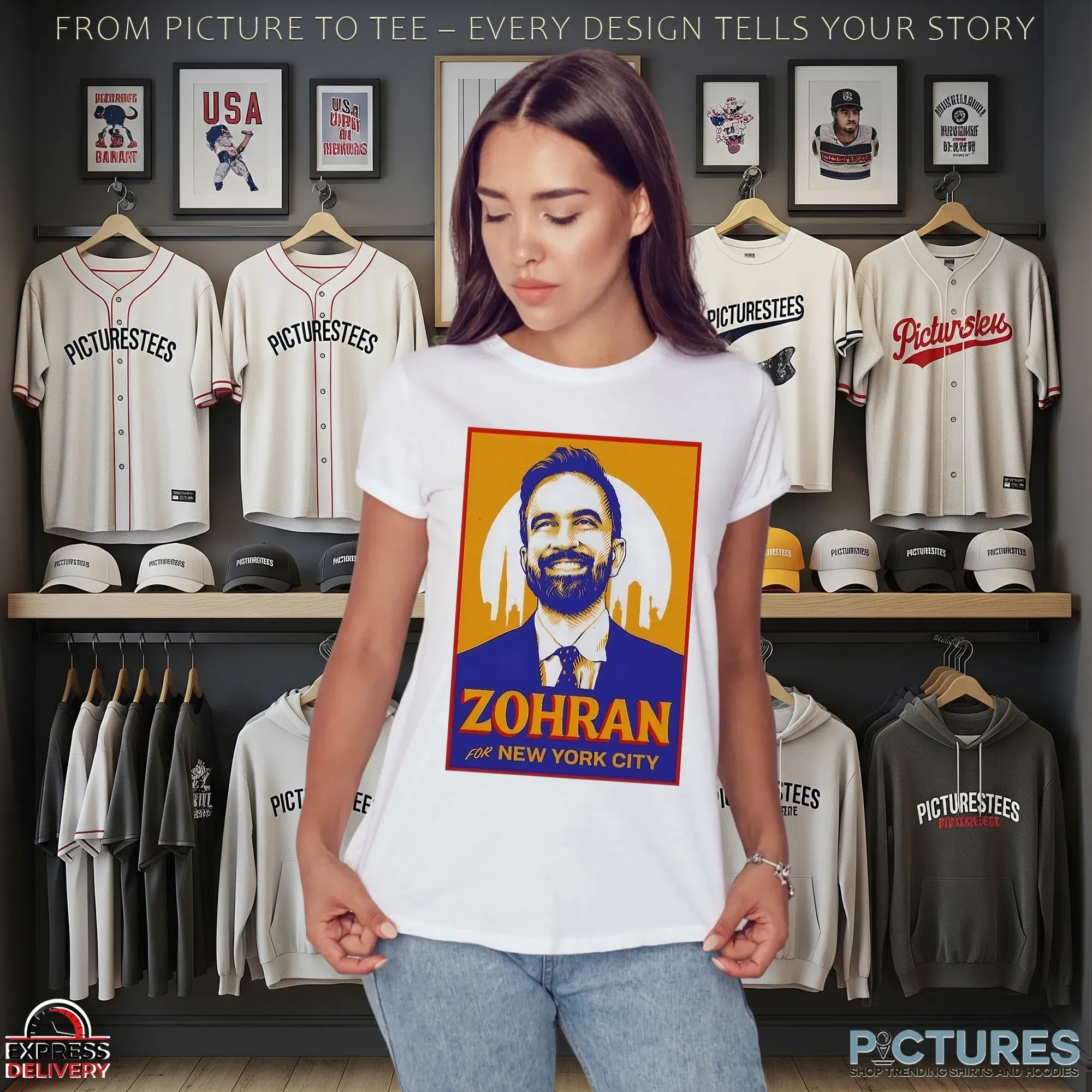 Zohran Mamdani Mayor For New York City Poster T Shirt