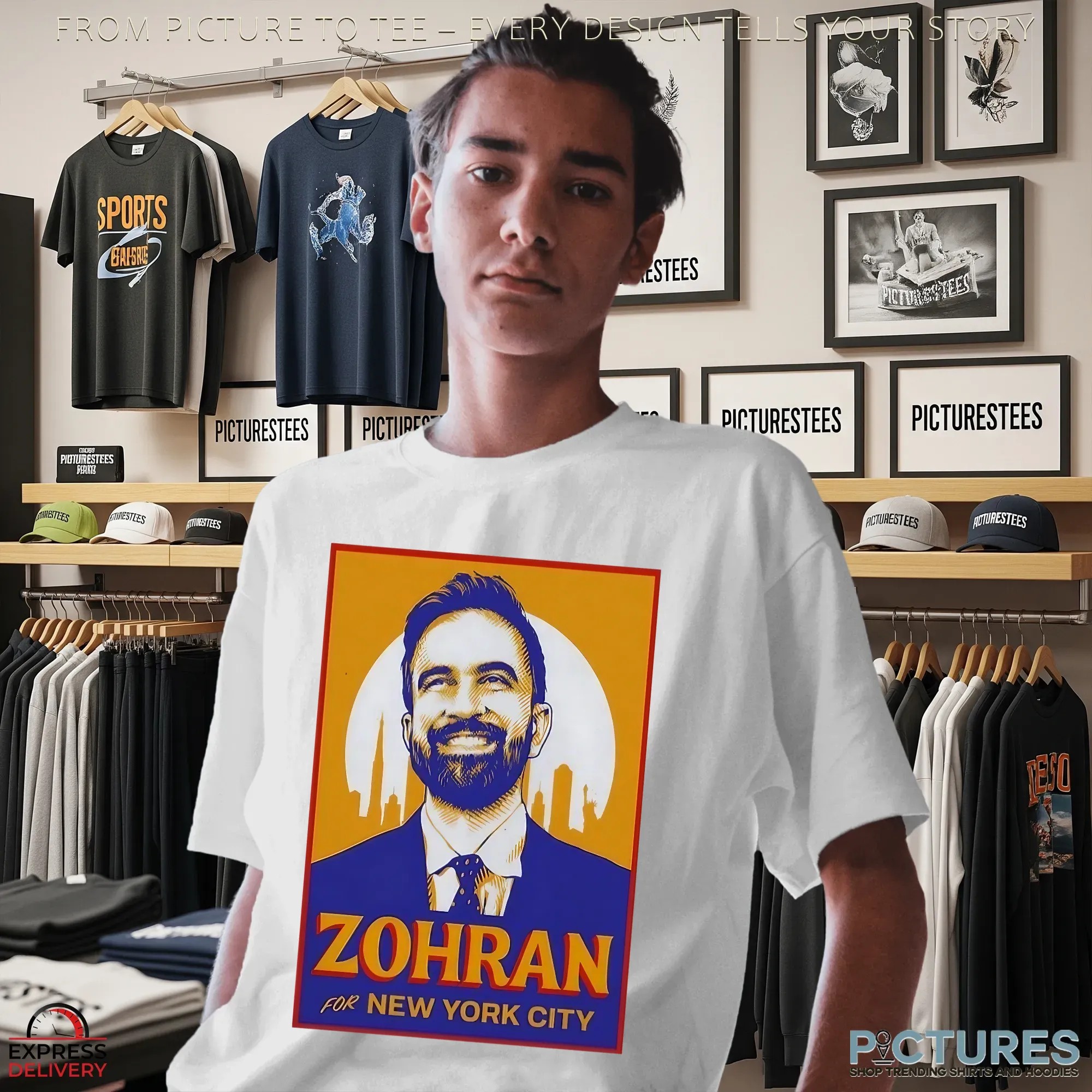 Zohran Mamdani Mayor For New York City Poster T Shirt