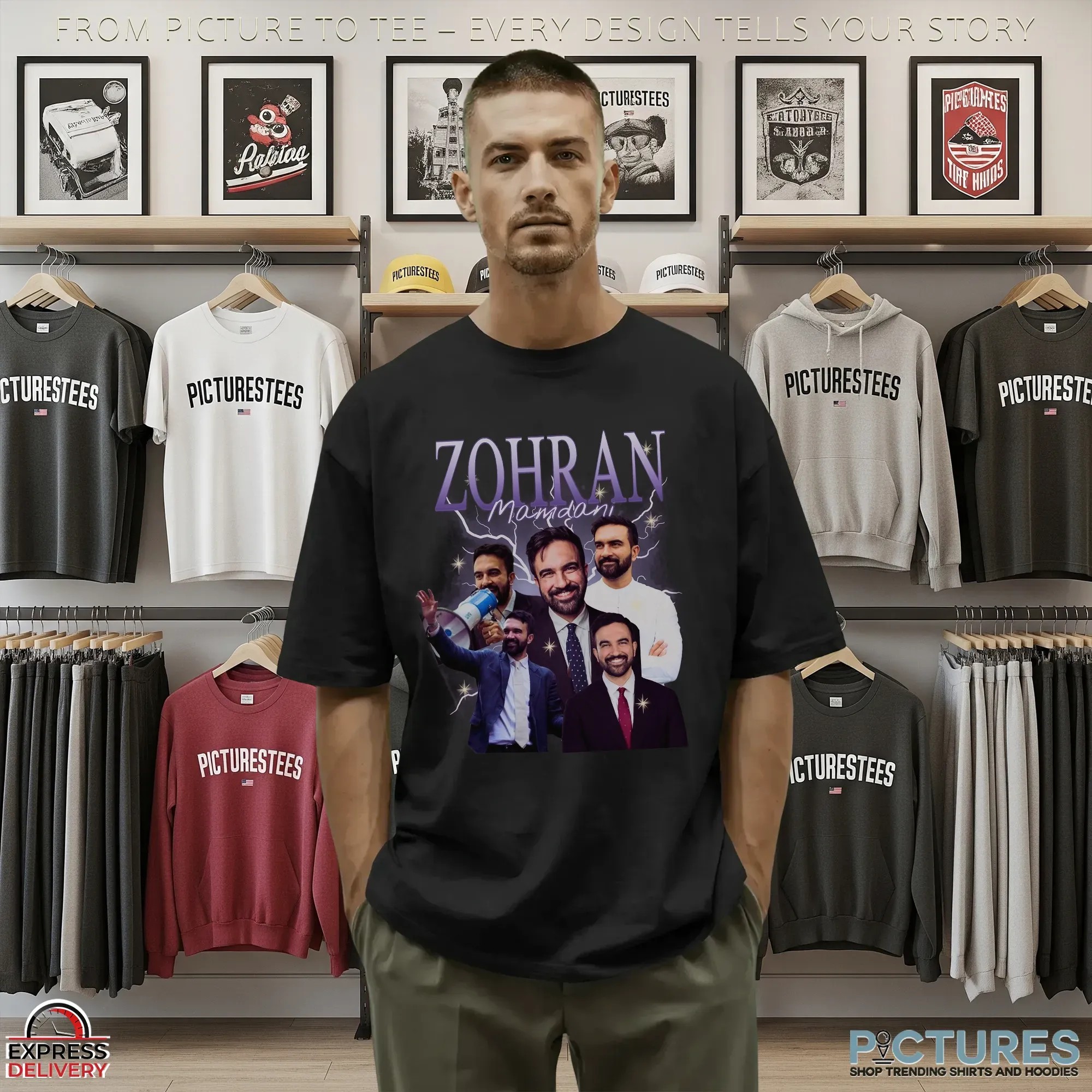 Zohran Mamdani Mayor Of New York City Vintage Bootleg T Shirt