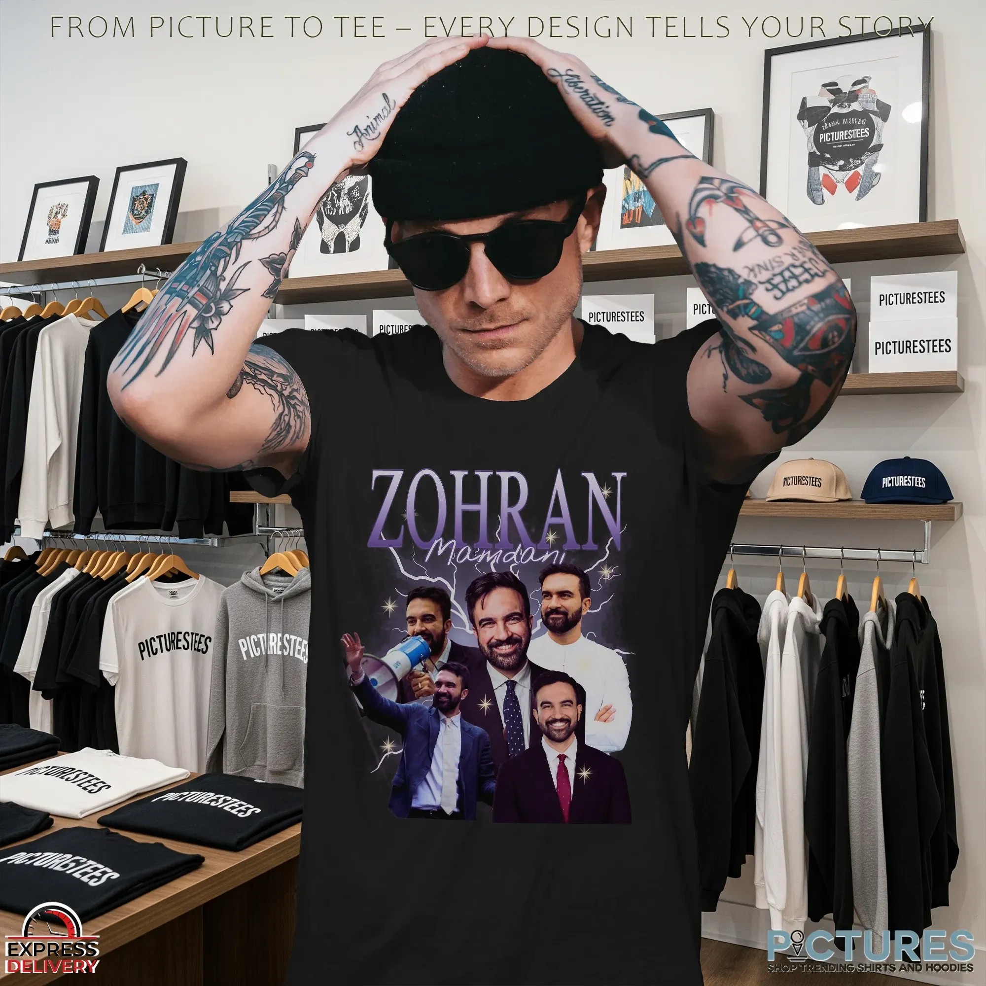 Zohran Mamdani Mayor Of New York City Vintage Bootleg T Shirt