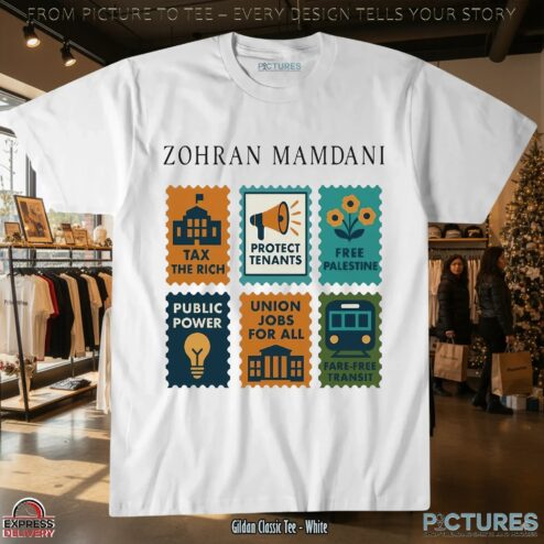 Zohran Mamdani NYC Mayor Tax The Rich Unisex T Shirt