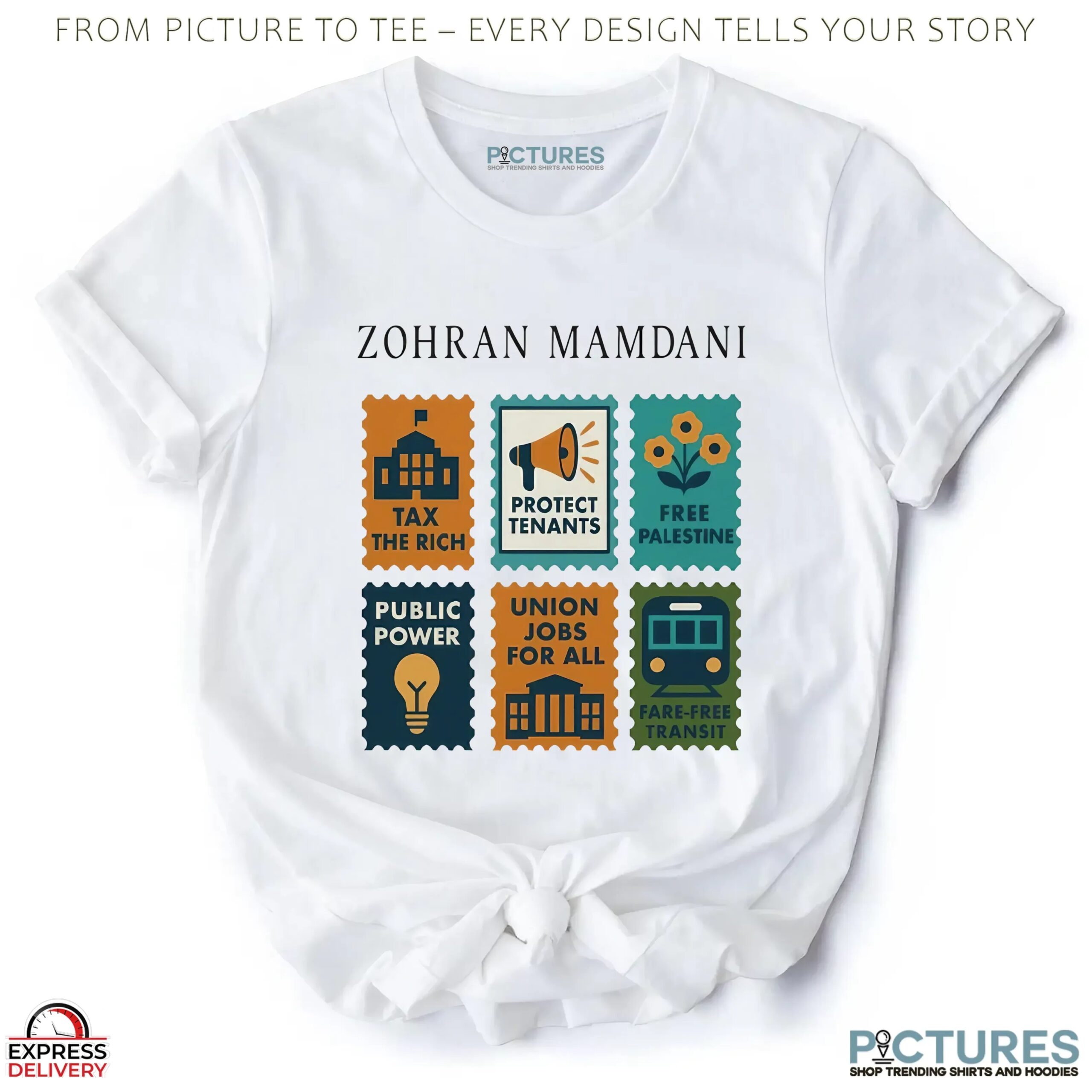Zohran Mamdani NYC Mayor Tax The Rich Unisex T Shirt