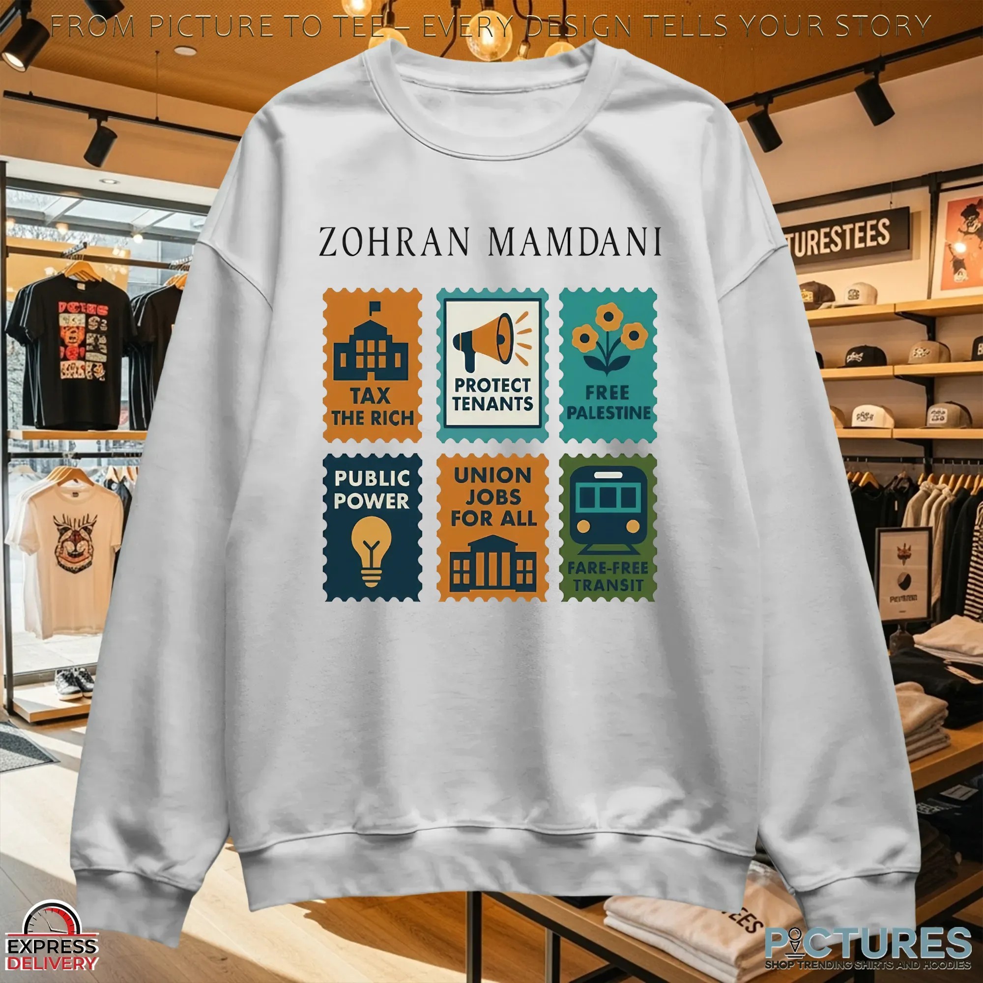 Zohran Mamdani NYC Mayor Tax The Rich Unisex T Shirt