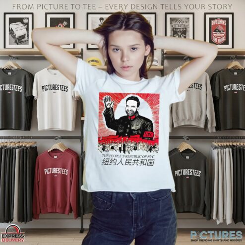 Zohran Mamdani The People's Republic of NYC Graphic T Shirt