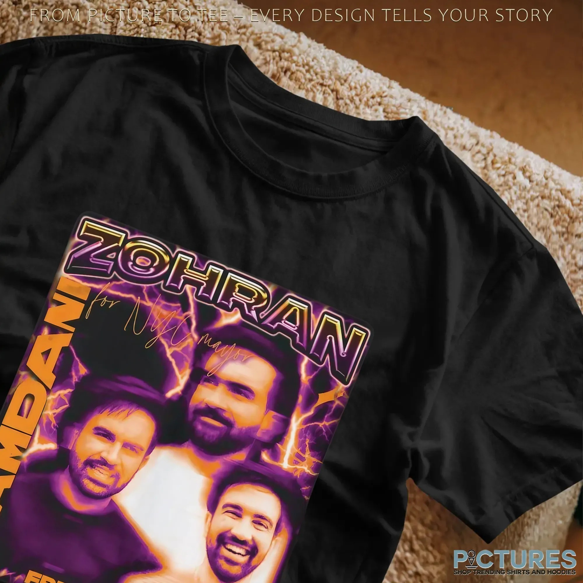 Zohran Mamdani for NYC Mayor Freeze The Rent Bootleg 90s Hip Hop Style T Shirt Zohran Mamdani for NYC Mayor Freeze The Rent Bootleg 90s Hip Hop Style T Shirt