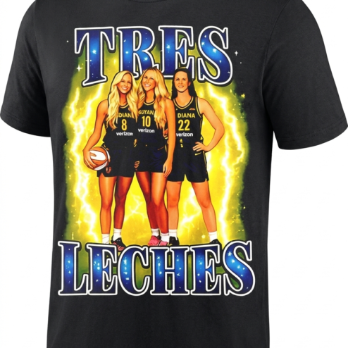 Caitlin Clark & Indiana Trio Tres Leches Graphic Tee