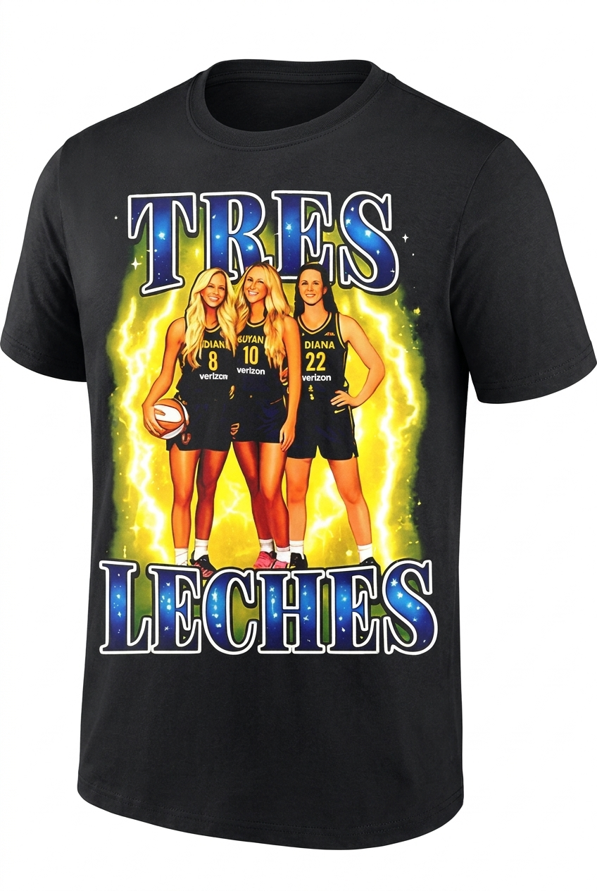 Caitlin Clark & Indiana Trio Tres Leches Graphic Tee