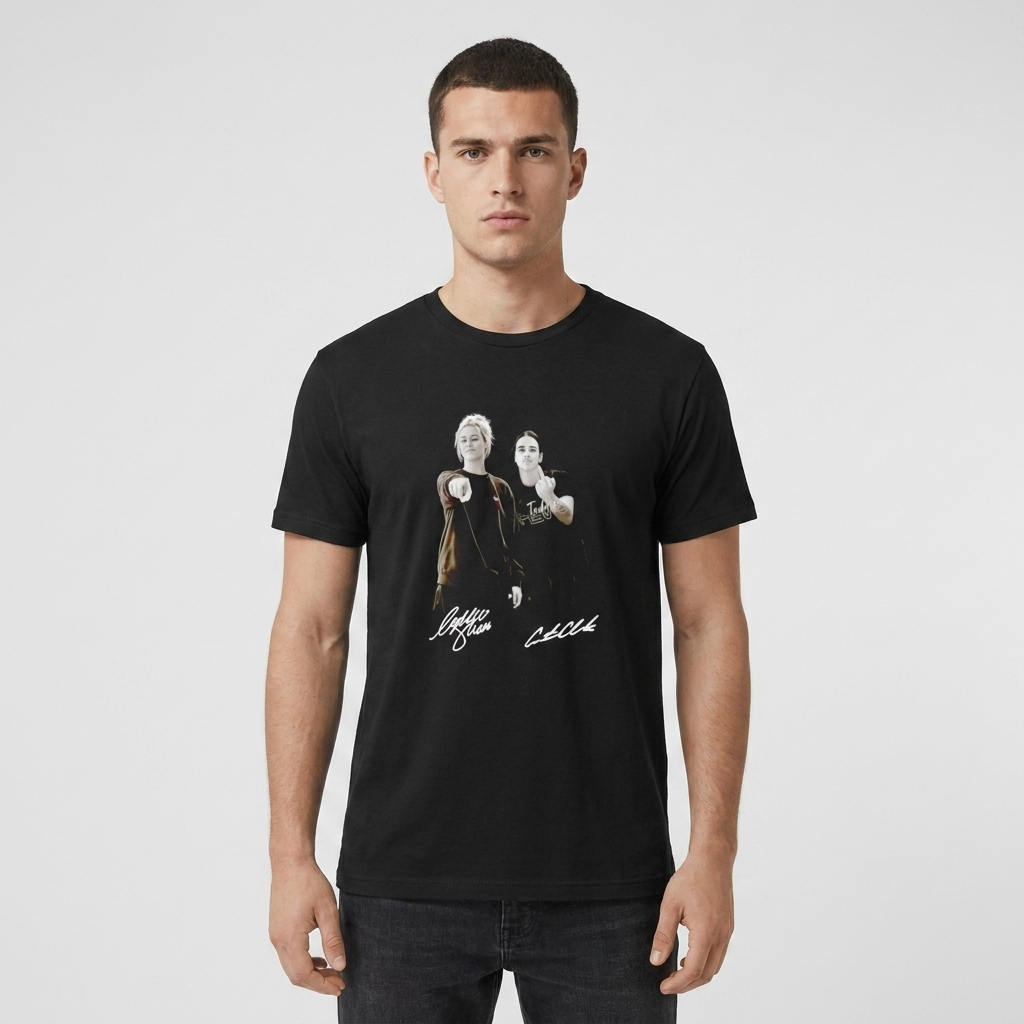 Sophie Cunningham& Caitlin Clark "I'm From New York" Attitude Graphic Tee