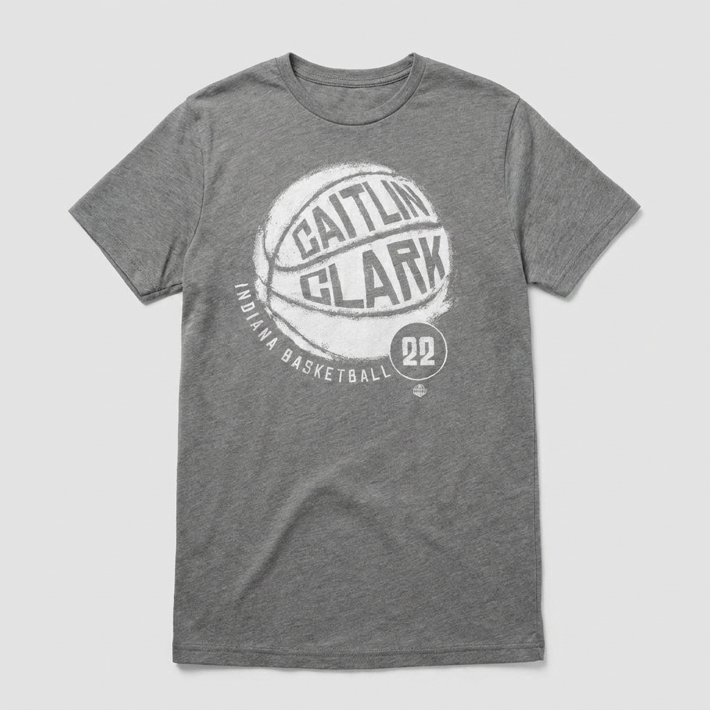 Vintage Caitlin Clark 22 Shirt - Indiana Basketball Graphic Tee