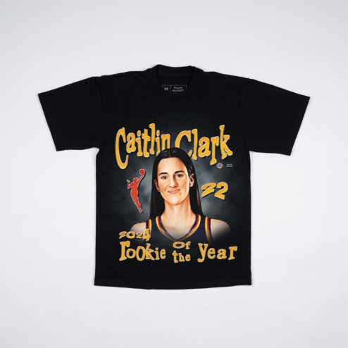 Caitlin Clark 2024 Rookie of the Year Graphic T-Shirt