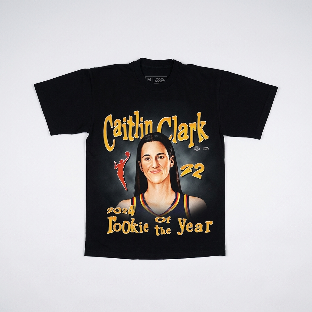 Caitlin Clark 2024 Rookie of the Year Graphic T-Shirt