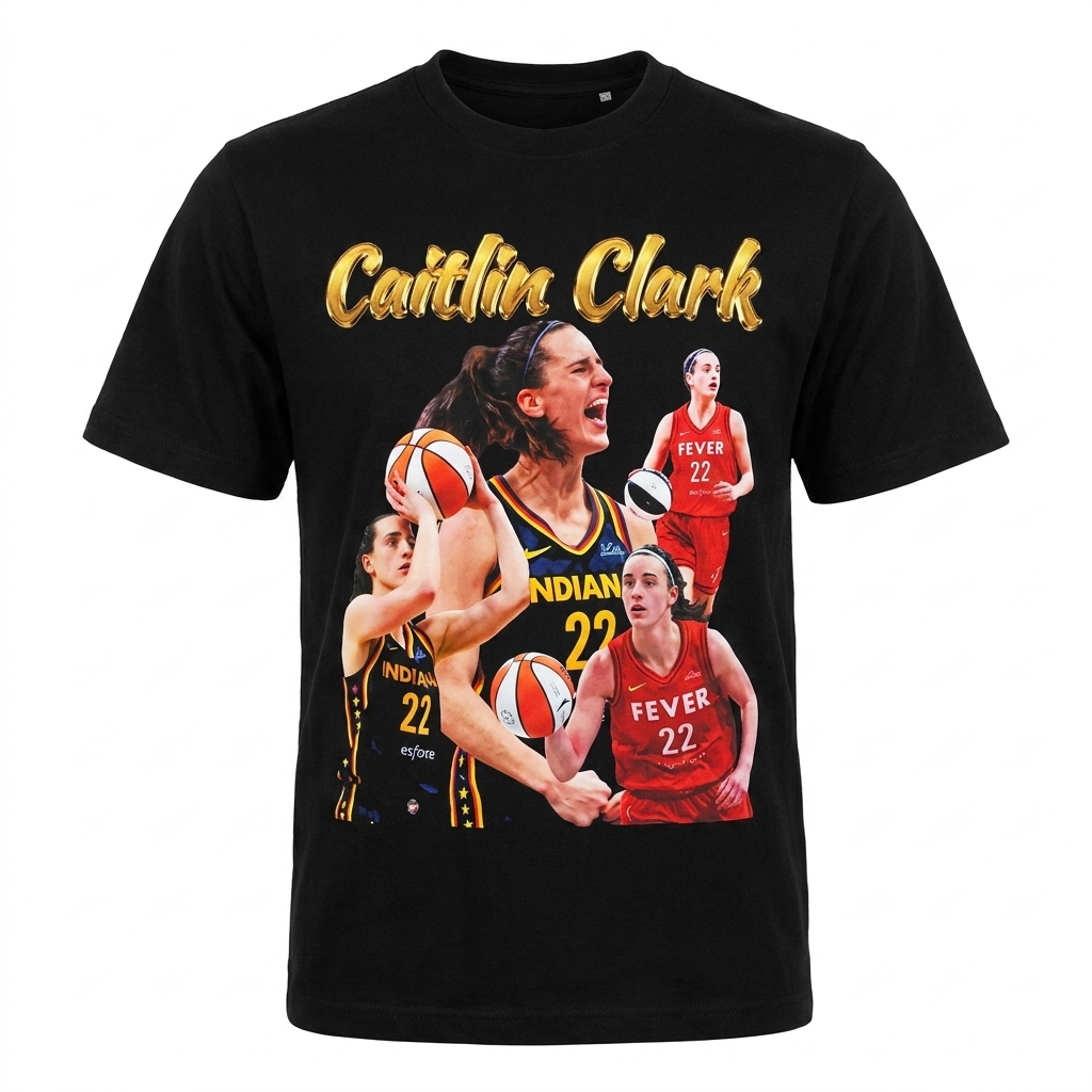 Caitlin Clark Vintage Bootleg Rap Tee - Fever 22 Shirt