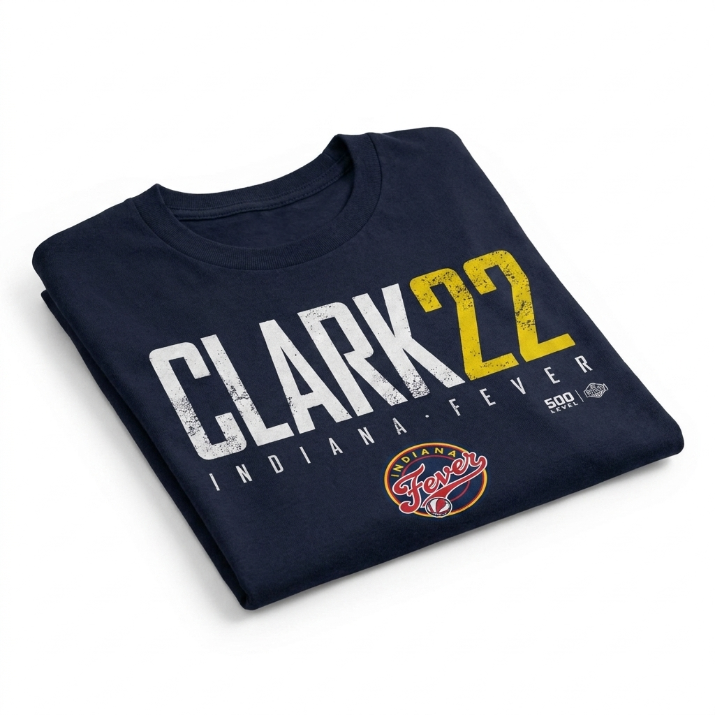 Caitlin Clark 22 Indiana Fever Elite Kids T-Shirt - Youth Fan Gear