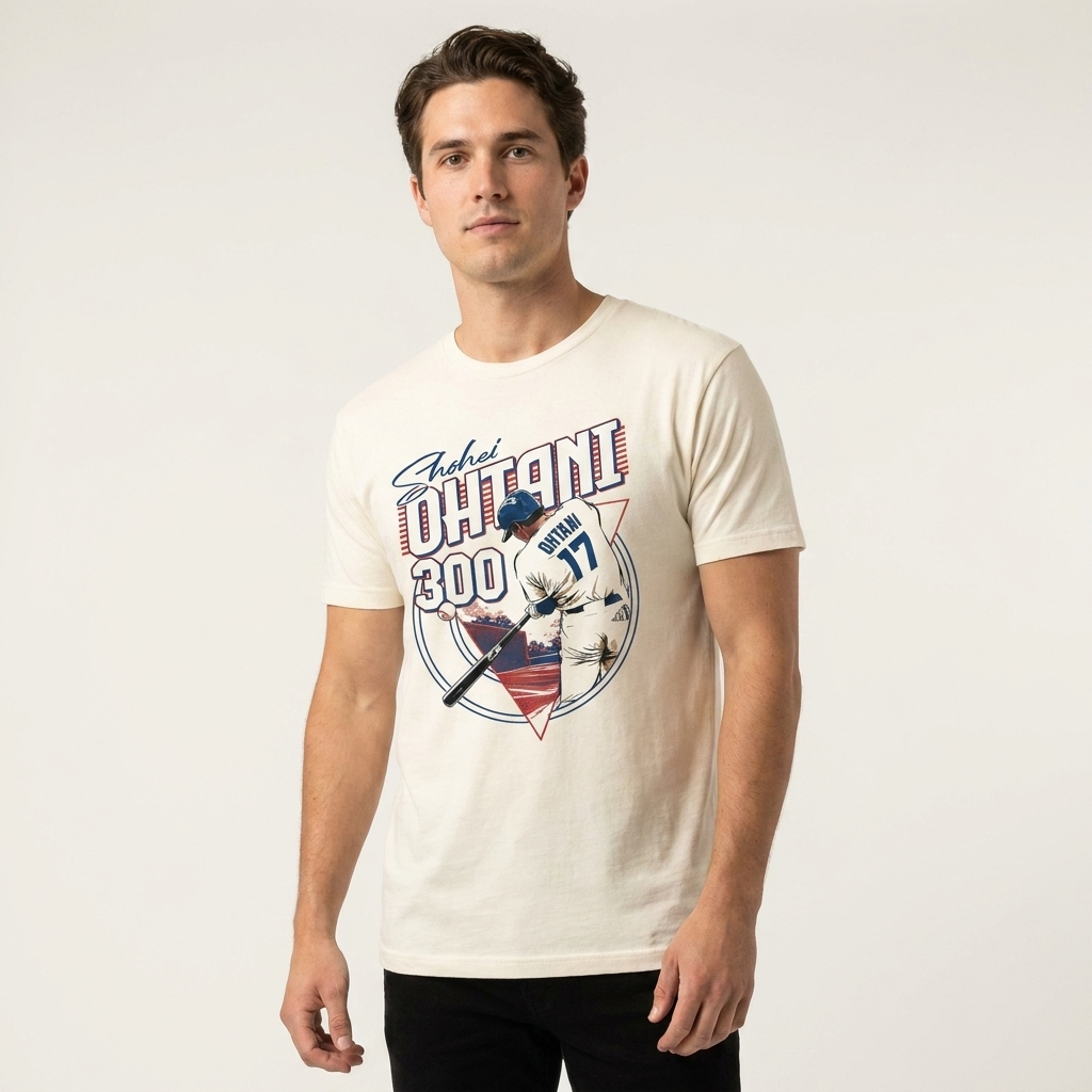 Vintage Shohei Ohtani 17 Baseball Graphic Tee Los Angeles