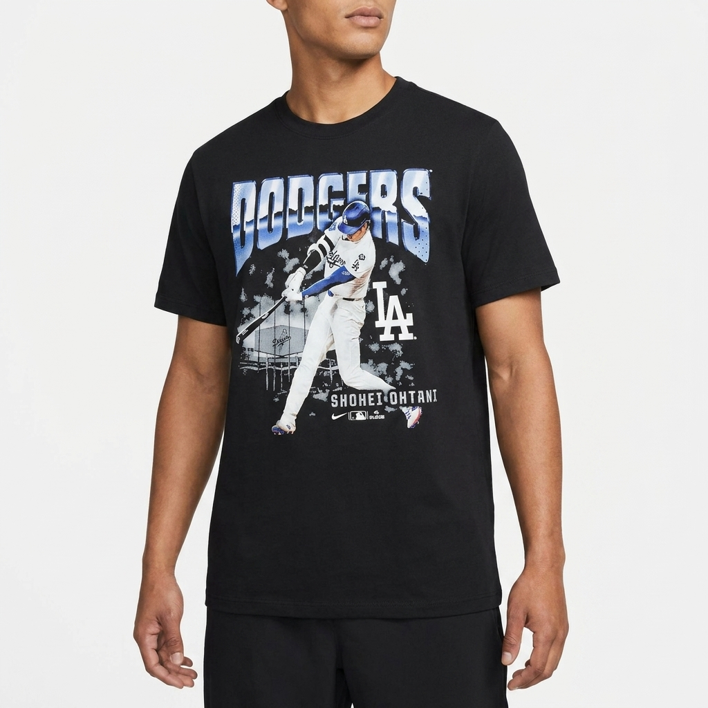 Shohei Ohtani LA Dodgers Vintage Graphic Tee