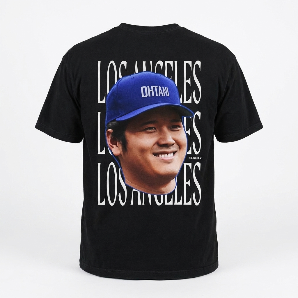 Shohei Ohtani Los Angeles Shirt - Big Head Graphic Tee