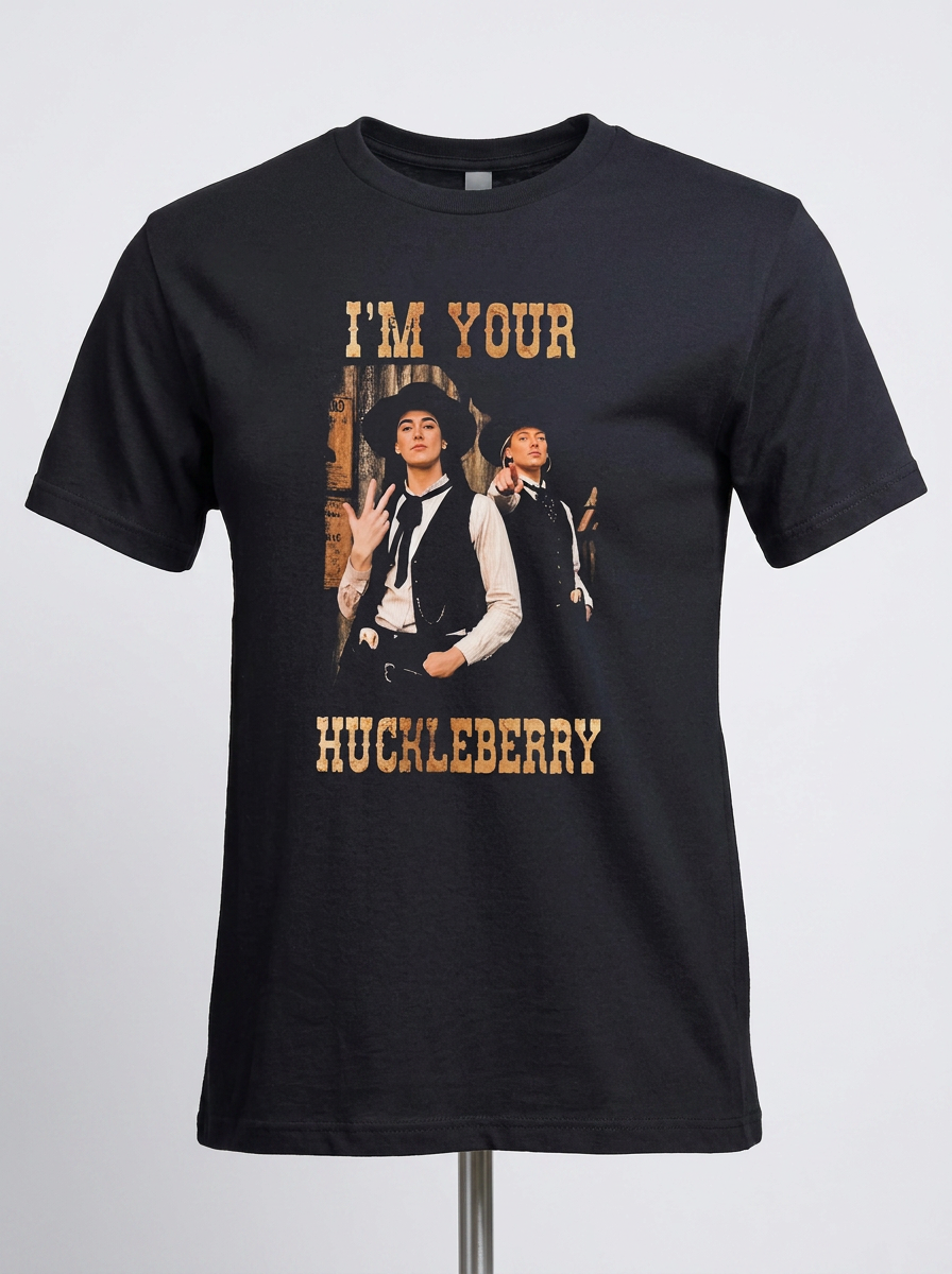 Caitlin Clark & Kate Martin I'm Your Huckleberry Western Shirt