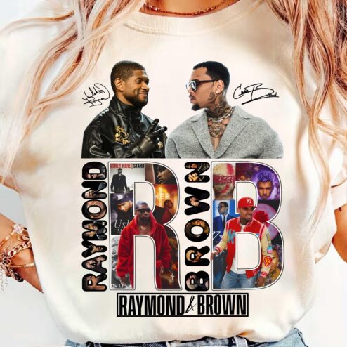 Raymond & Brown R&B Tour 2026 Vintage Graphic Tee