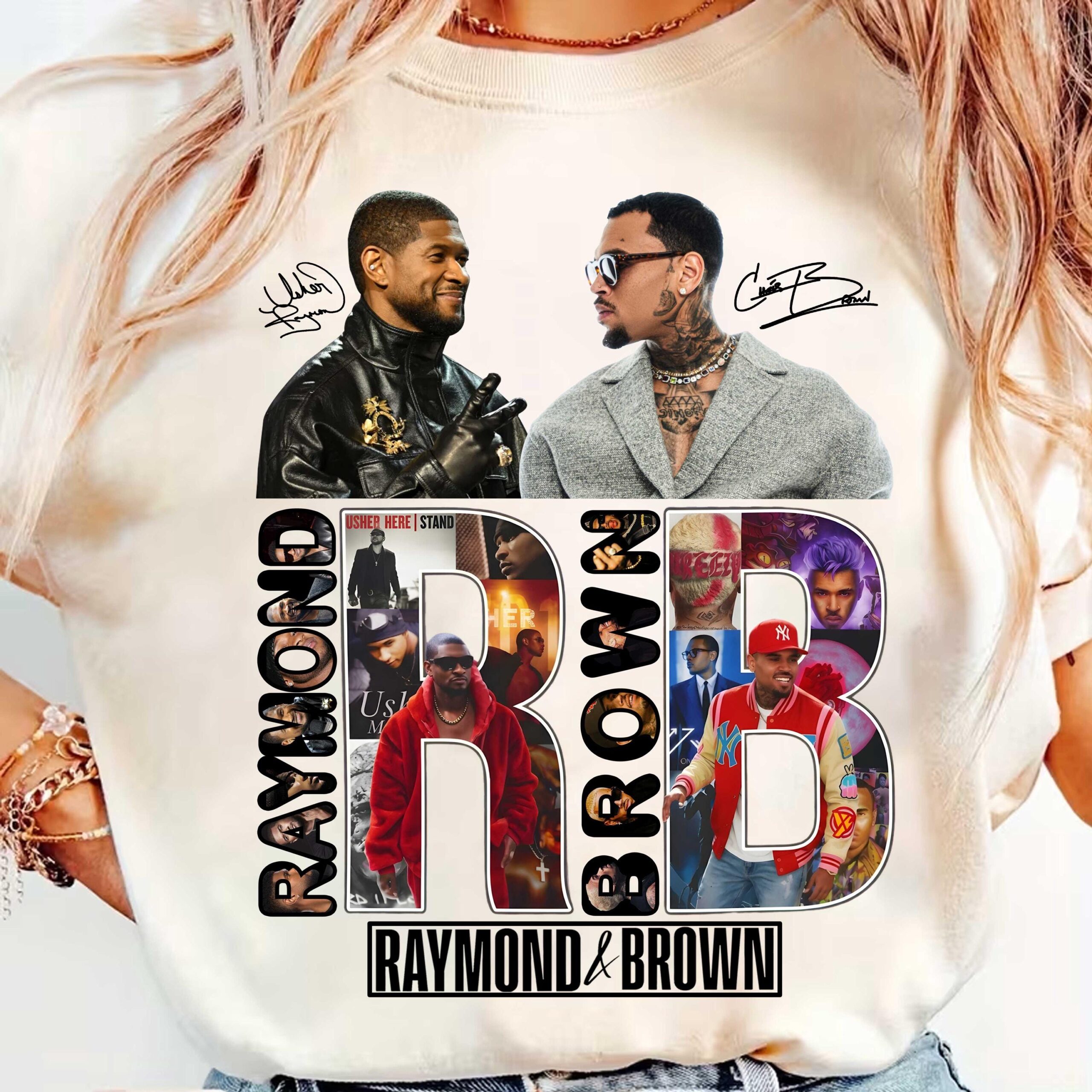 Raymond & Brown R&B Tour 2026 Vintage Graphic Tee