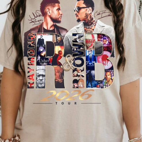 Raymond and Brown 2026 Tour Shirt | Vintage R&B Graphic Tee