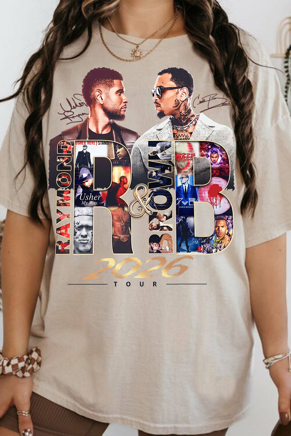 Raymond and Brown 2026 Tour Shirt | Vintage R&B Graphic Tee